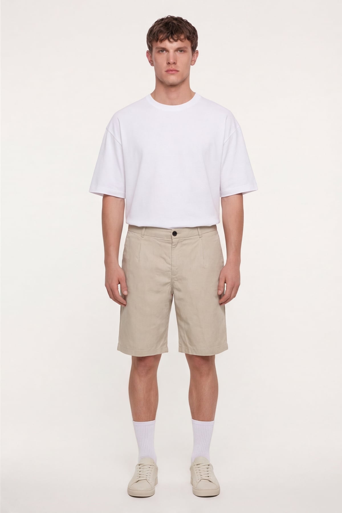Bej ALONZO - SHORTS