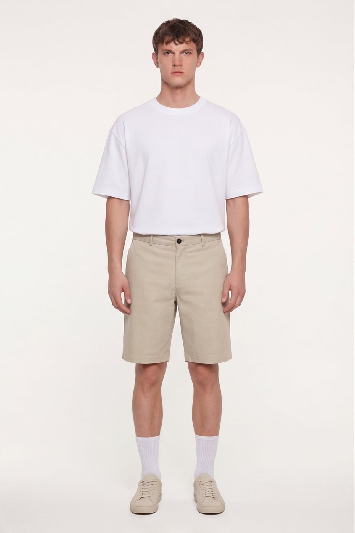 Bej SHORTS