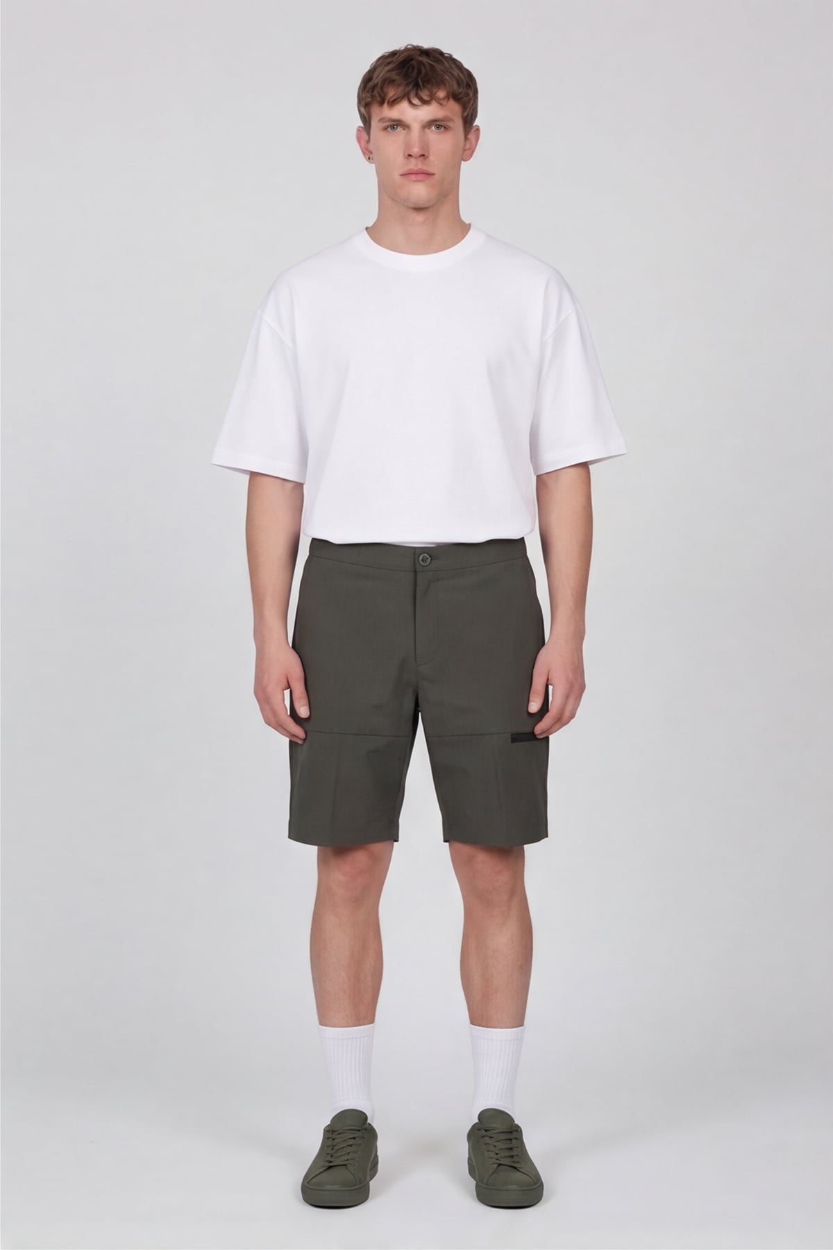 Haki BERMUDA SHORTS