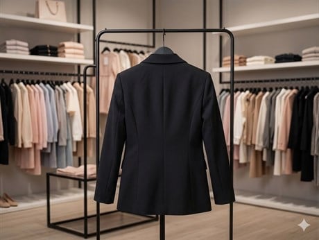 Anne Kız Gold Düğmeli Blazer Ceket