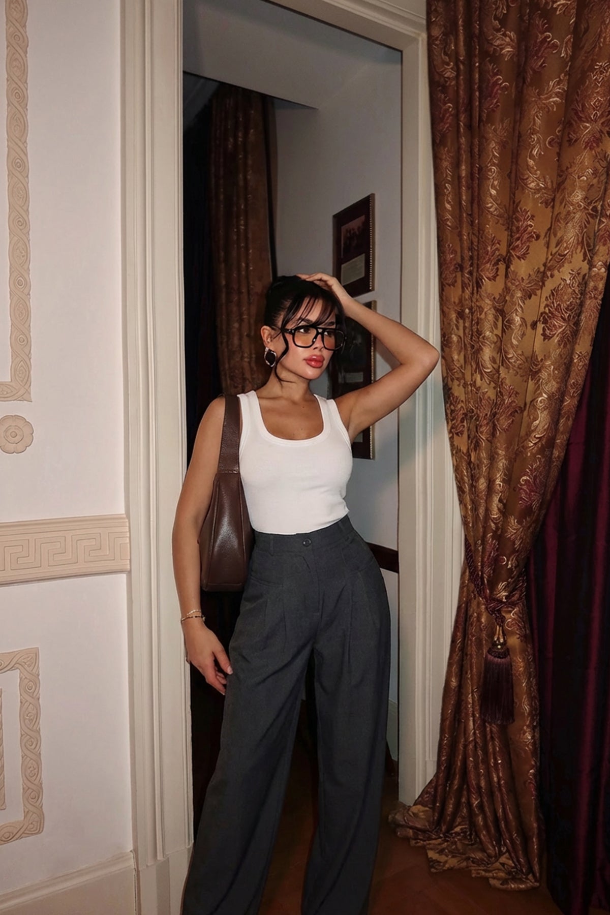 Gri Kyota Cep Detaylı Pantolon ATE-2288