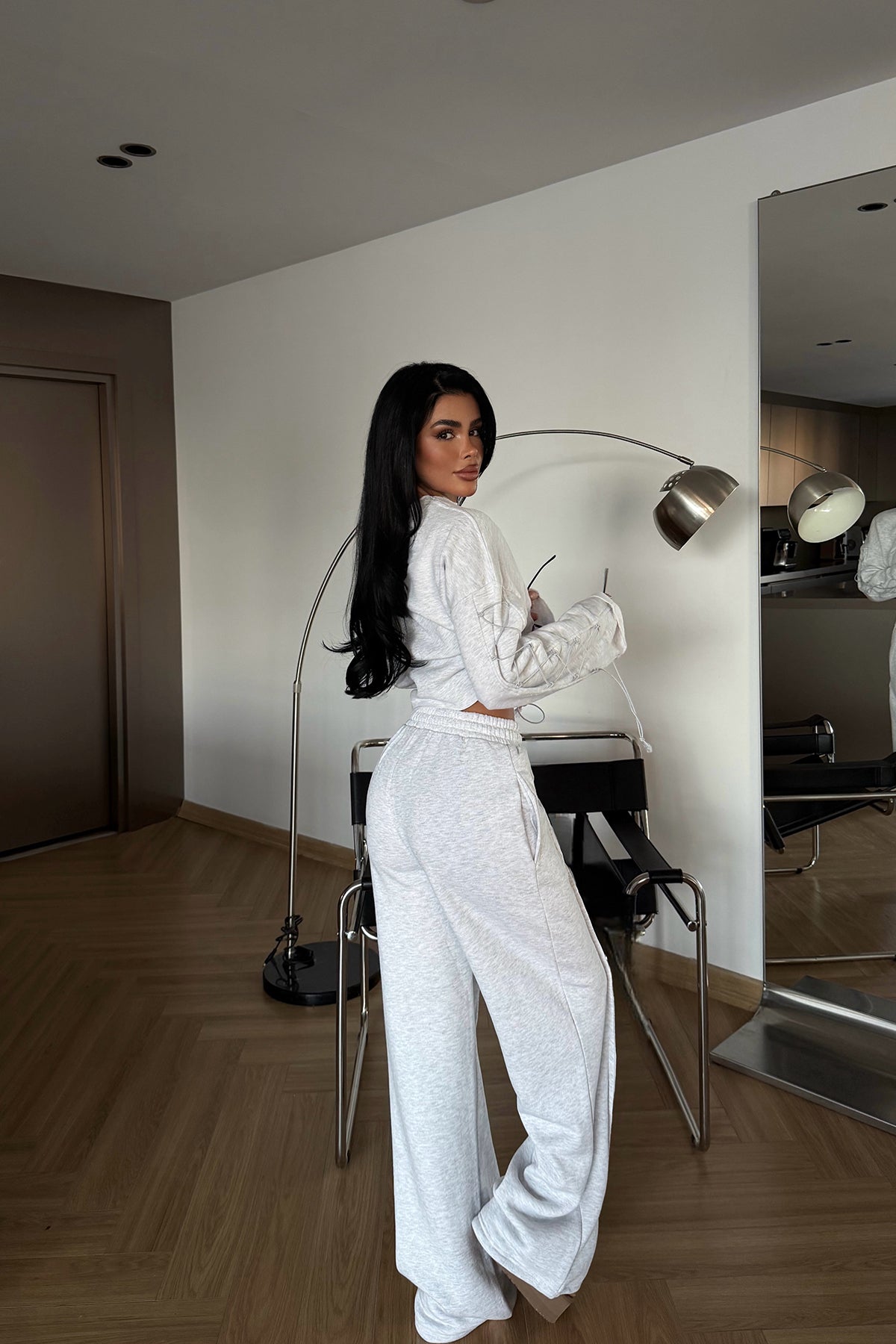 Gri Masego Eşofman Takımı ATE-4091