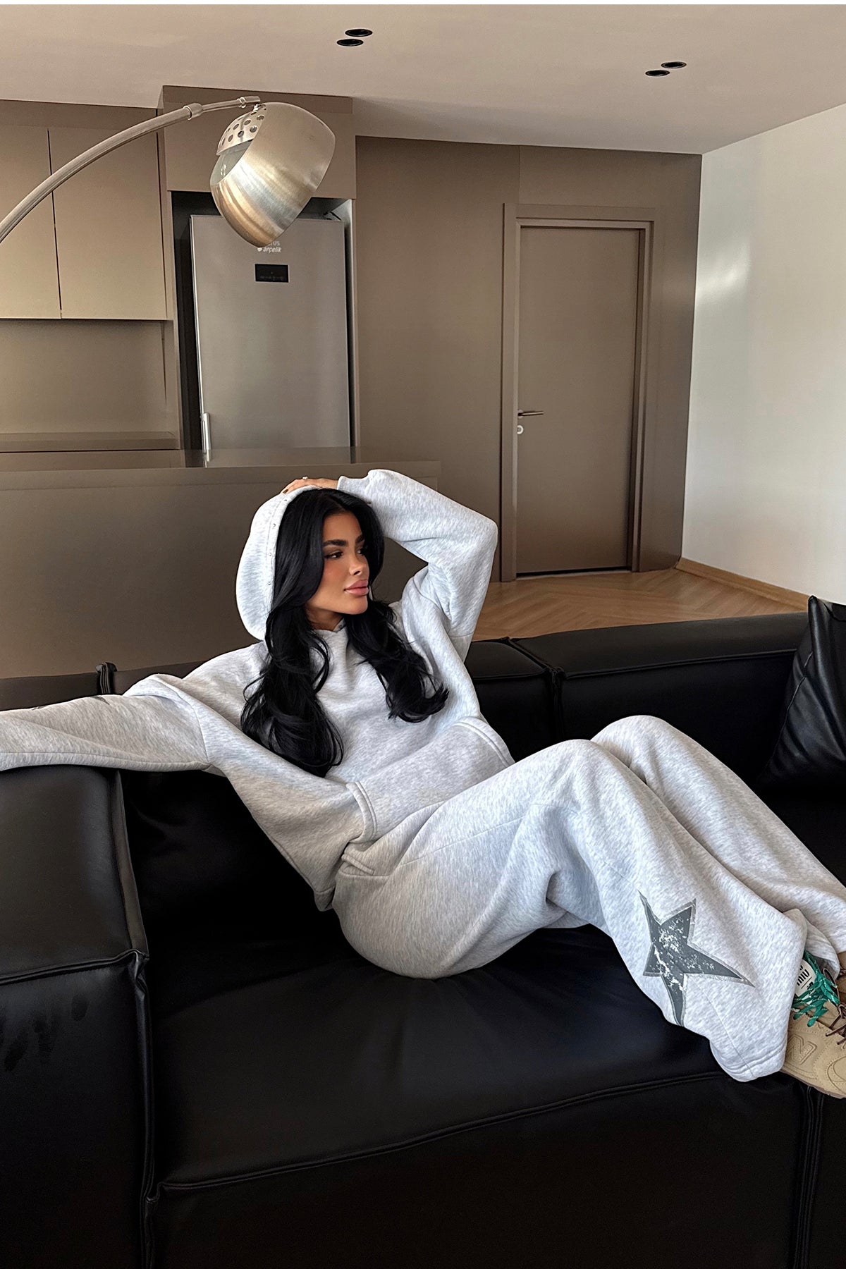 Gri Stars Eşofman Takım ATE-3730