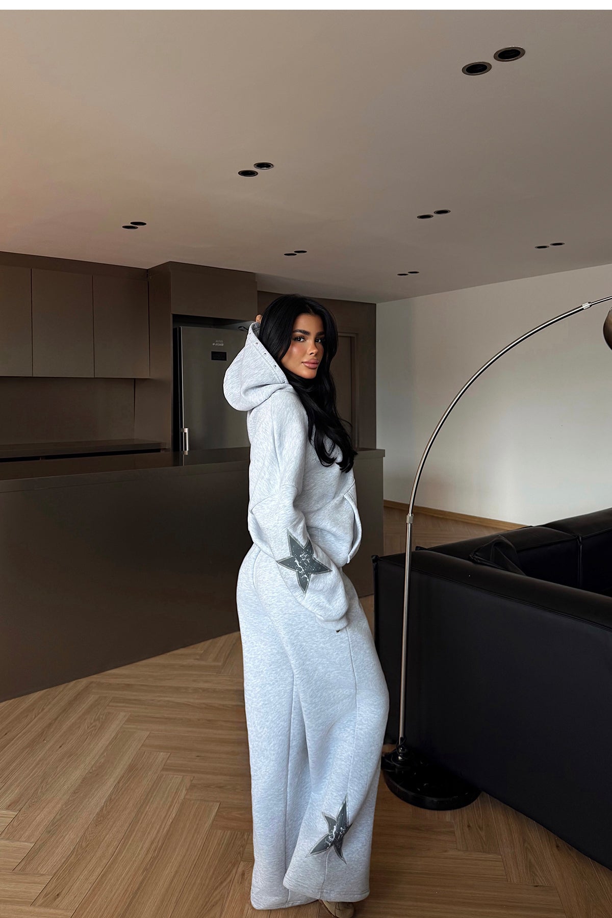 Gri Stars Eşofman Takım ATE-3730