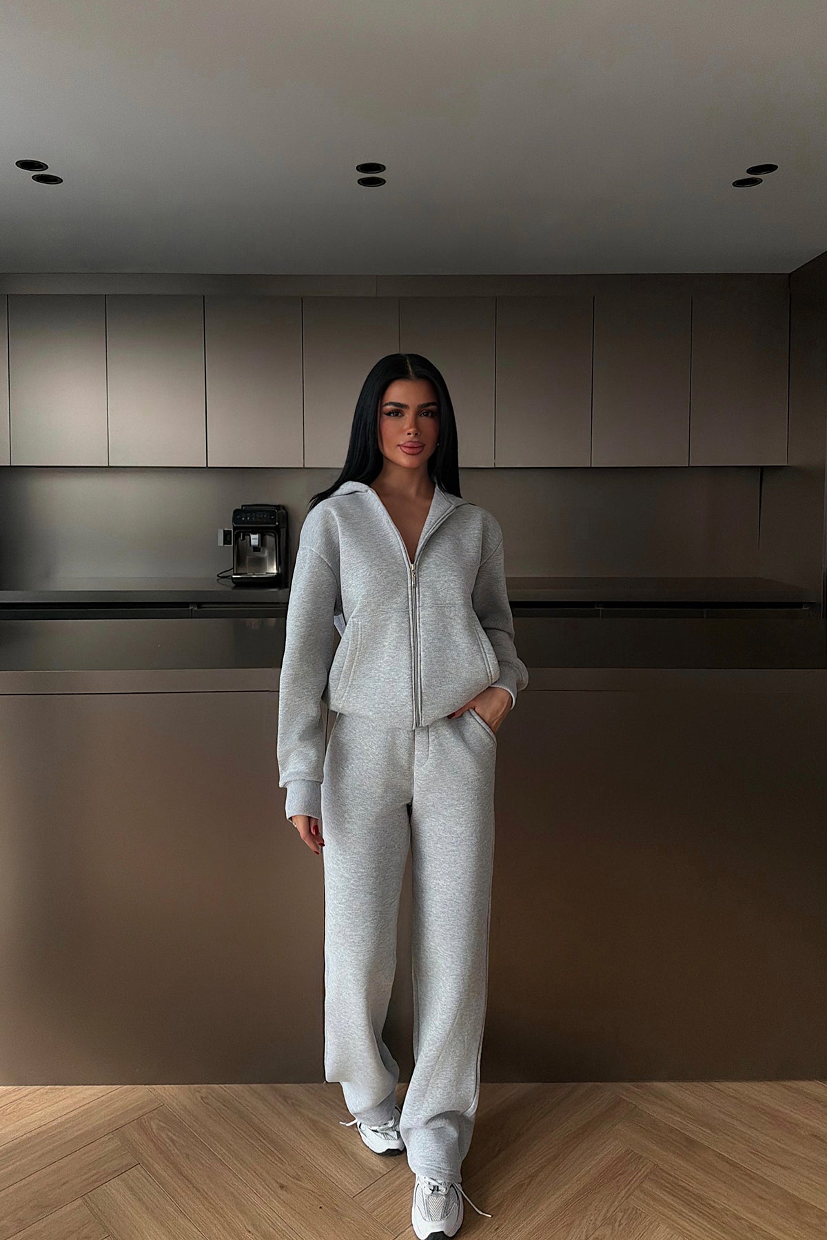 Gri Rodeo Eşofman Takımı ATE-4411