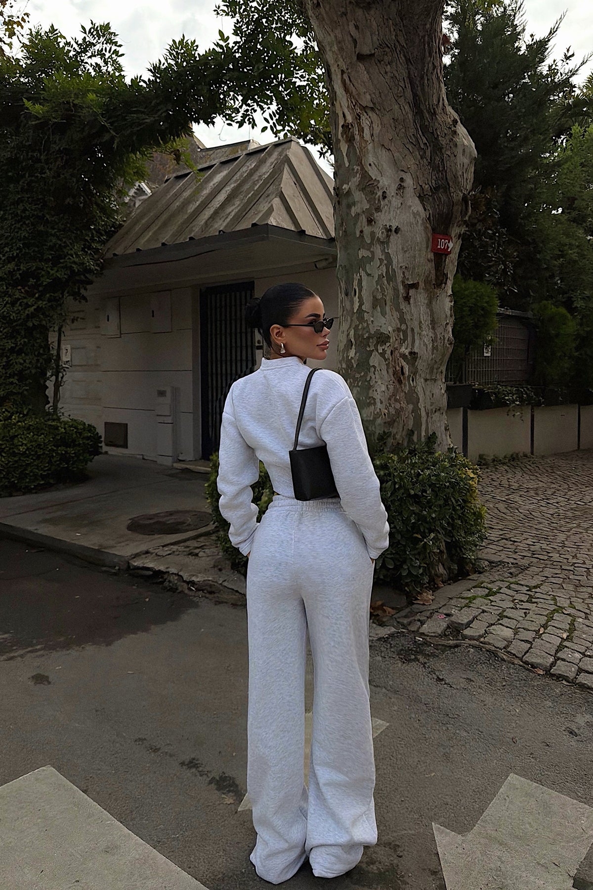 Gri Doutzen Eşofman Takımı ATE-3849