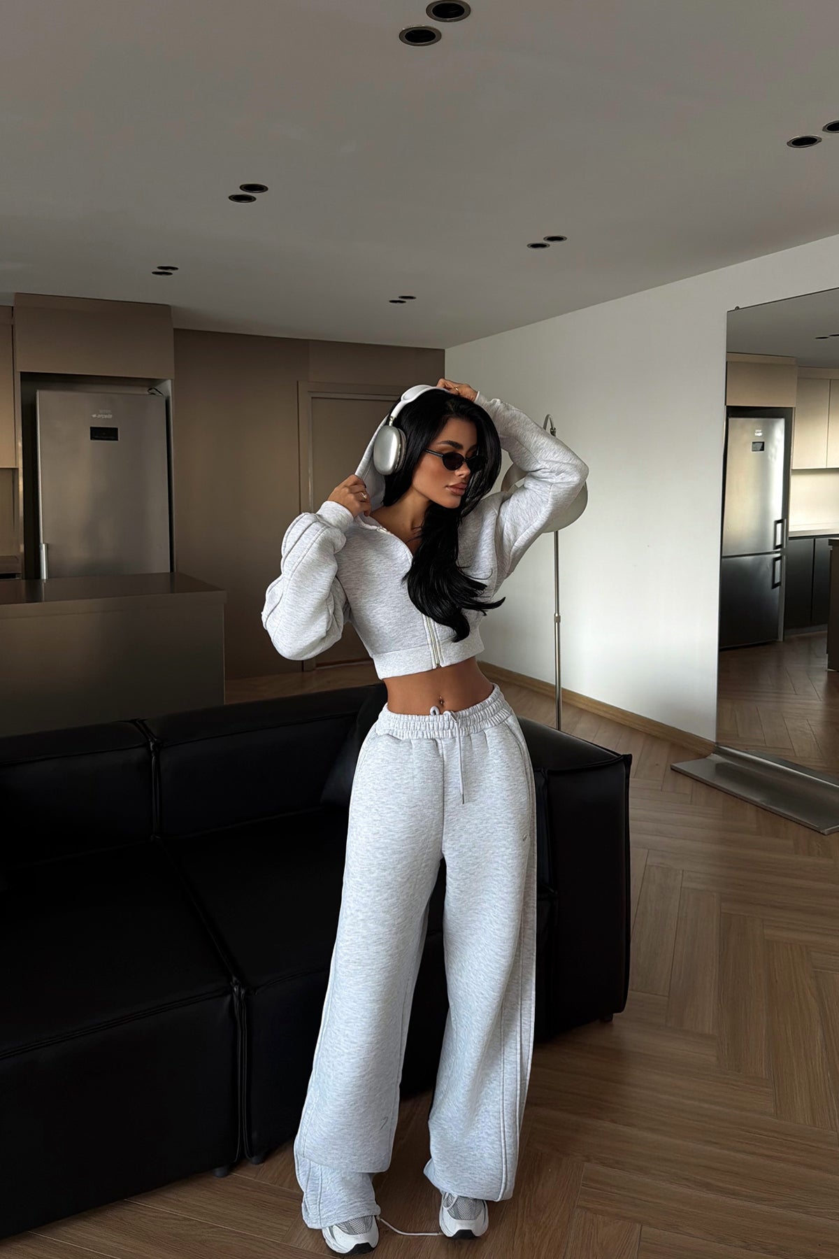 Gri Joshua Eşofman Takımı ATE-4085