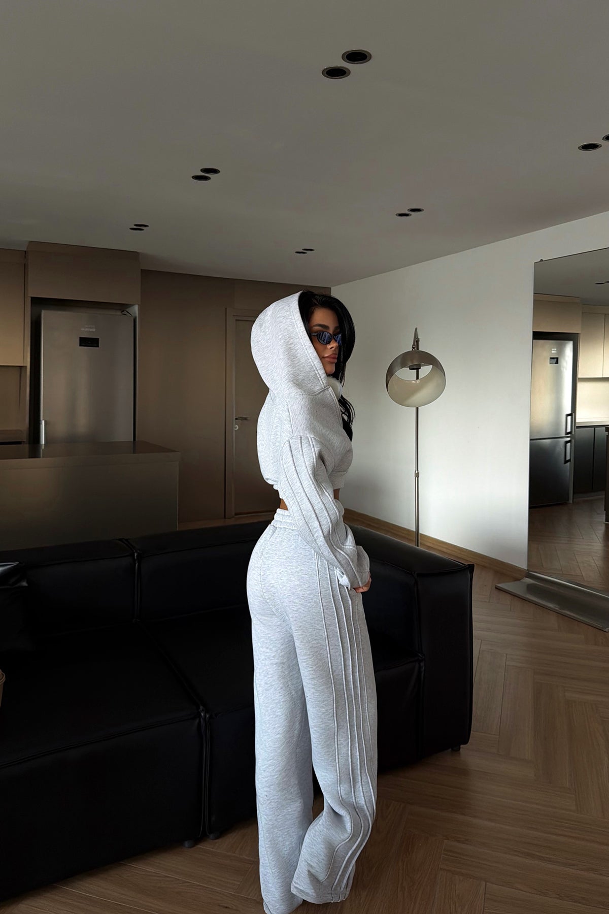 Gri Joshua Eşofman Takımı ATE-4085