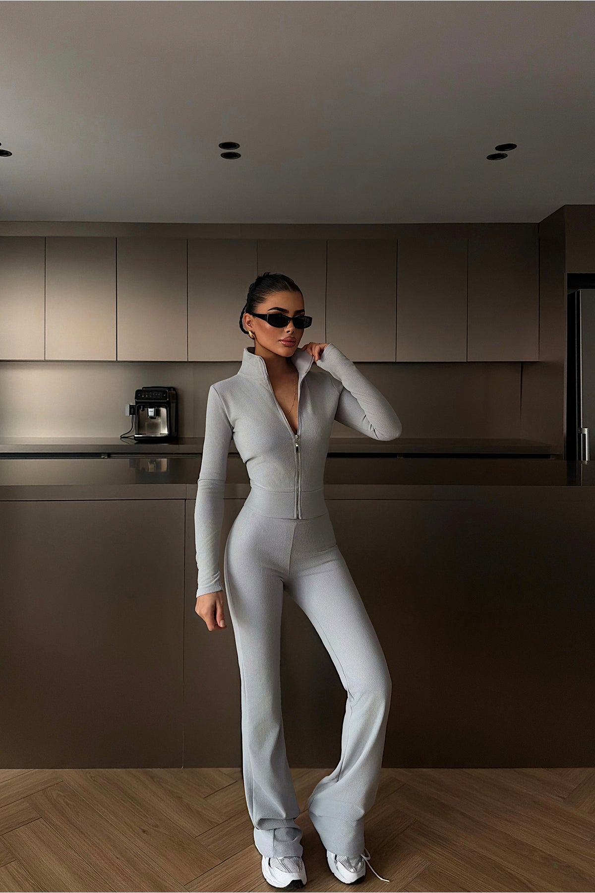 Gri Grisa takım ATE-4184