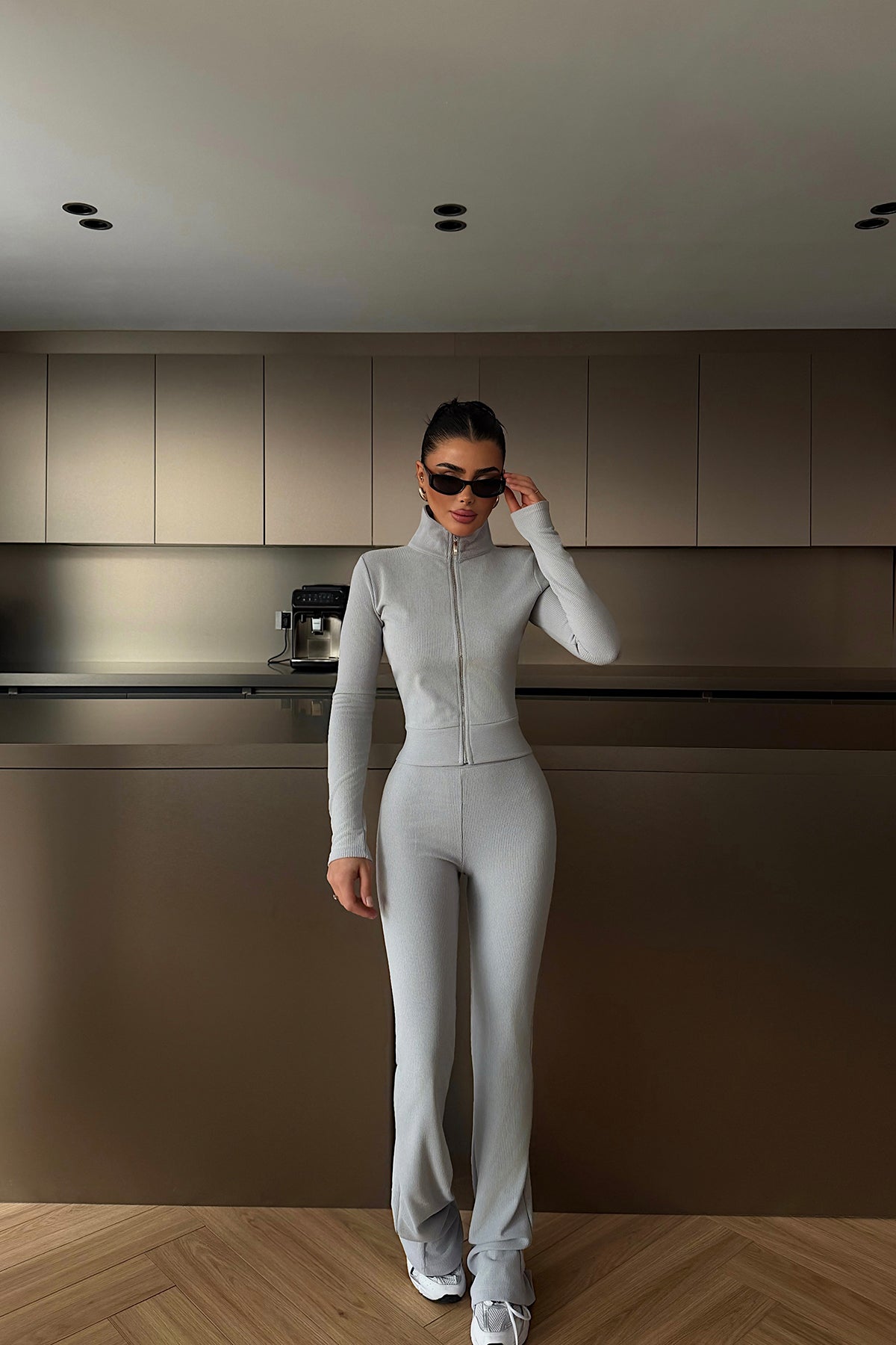 Gri Grisa takım ATE-4184