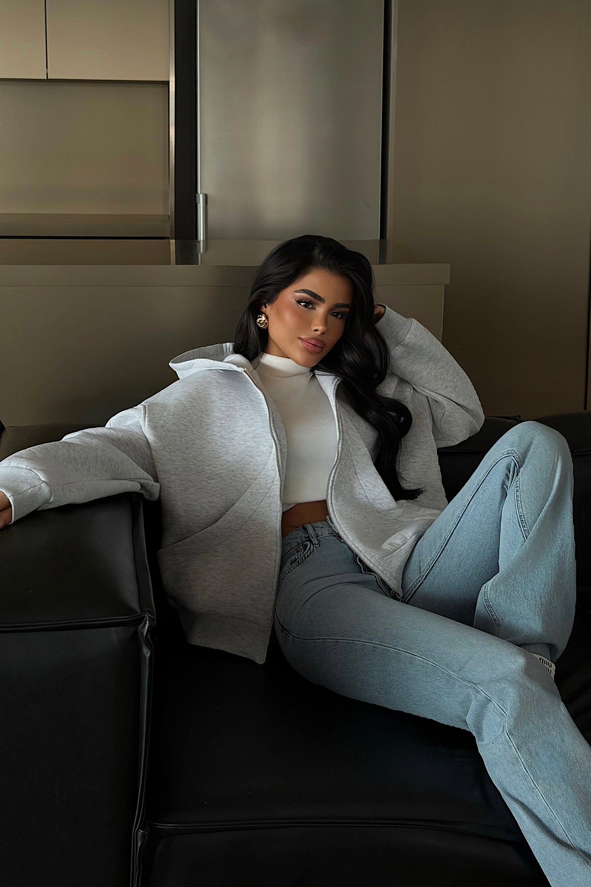 Gri Madisyn Hırka ATE-2368