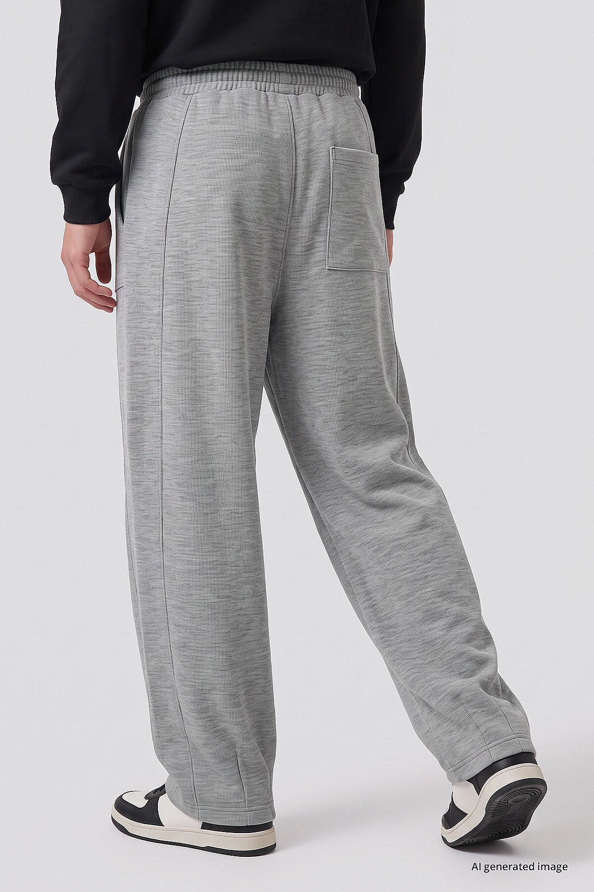Gri Melanj Balon Fit Erkek Eşofman Alt - 82205