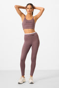 Rose Dust Stretch Standard Fit Performance Women's Leggings Set - 95333