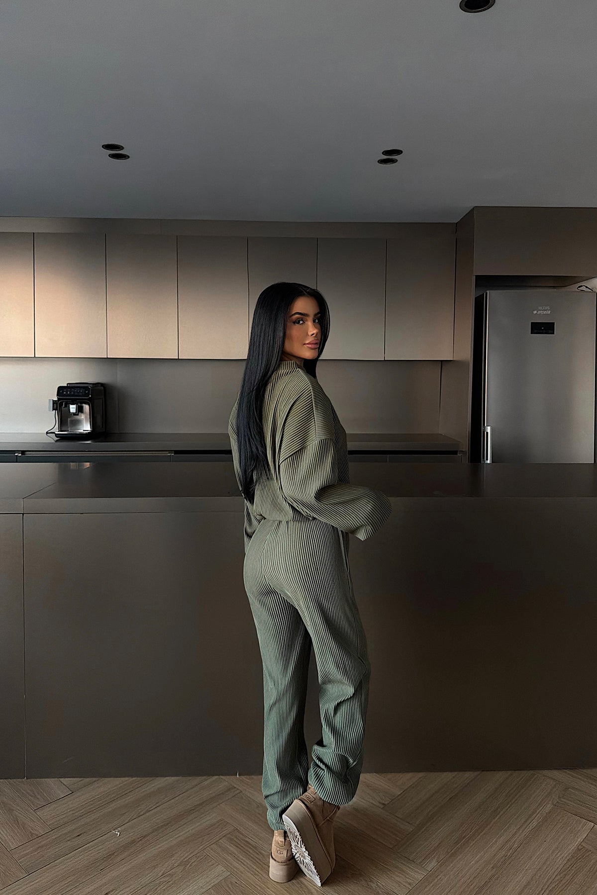 Haki Brimsley Alt Üst Takım ATE-2743