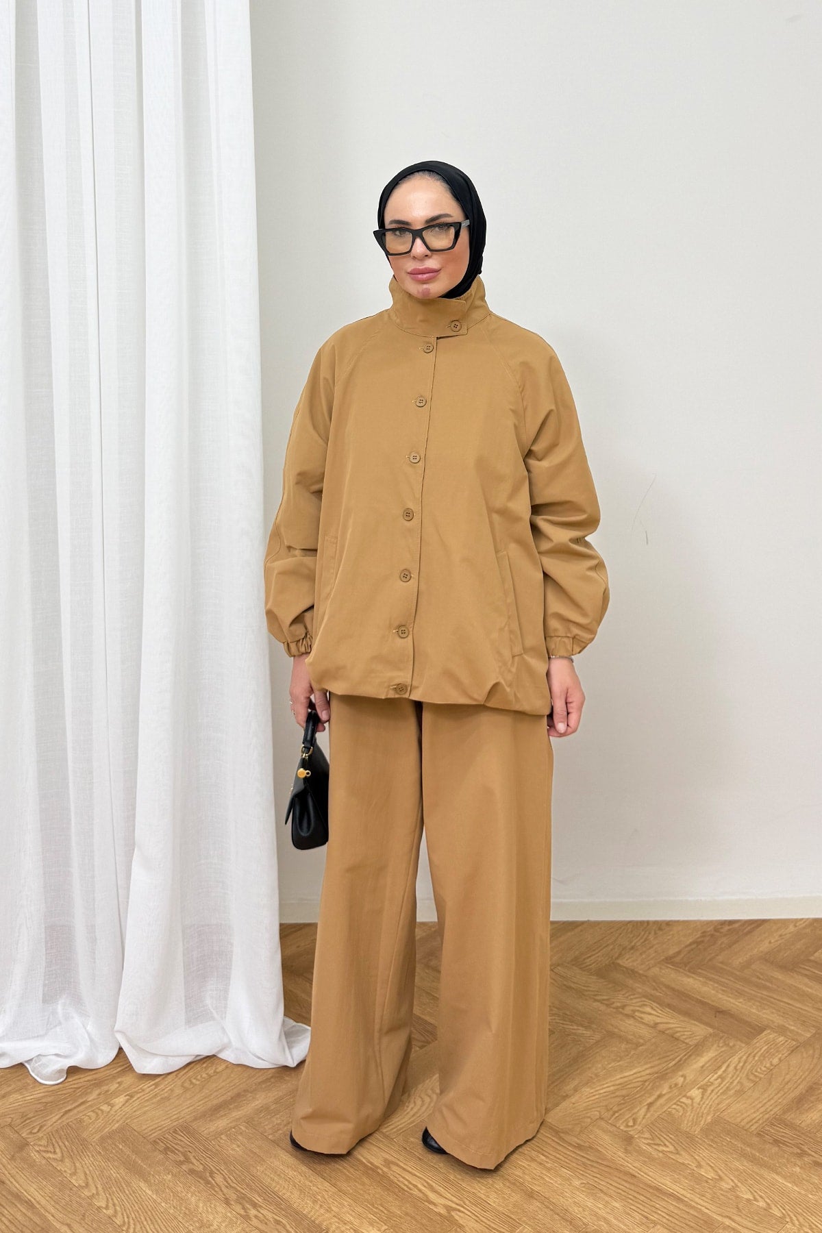 Trench Pantolonlu Takım 3-4578