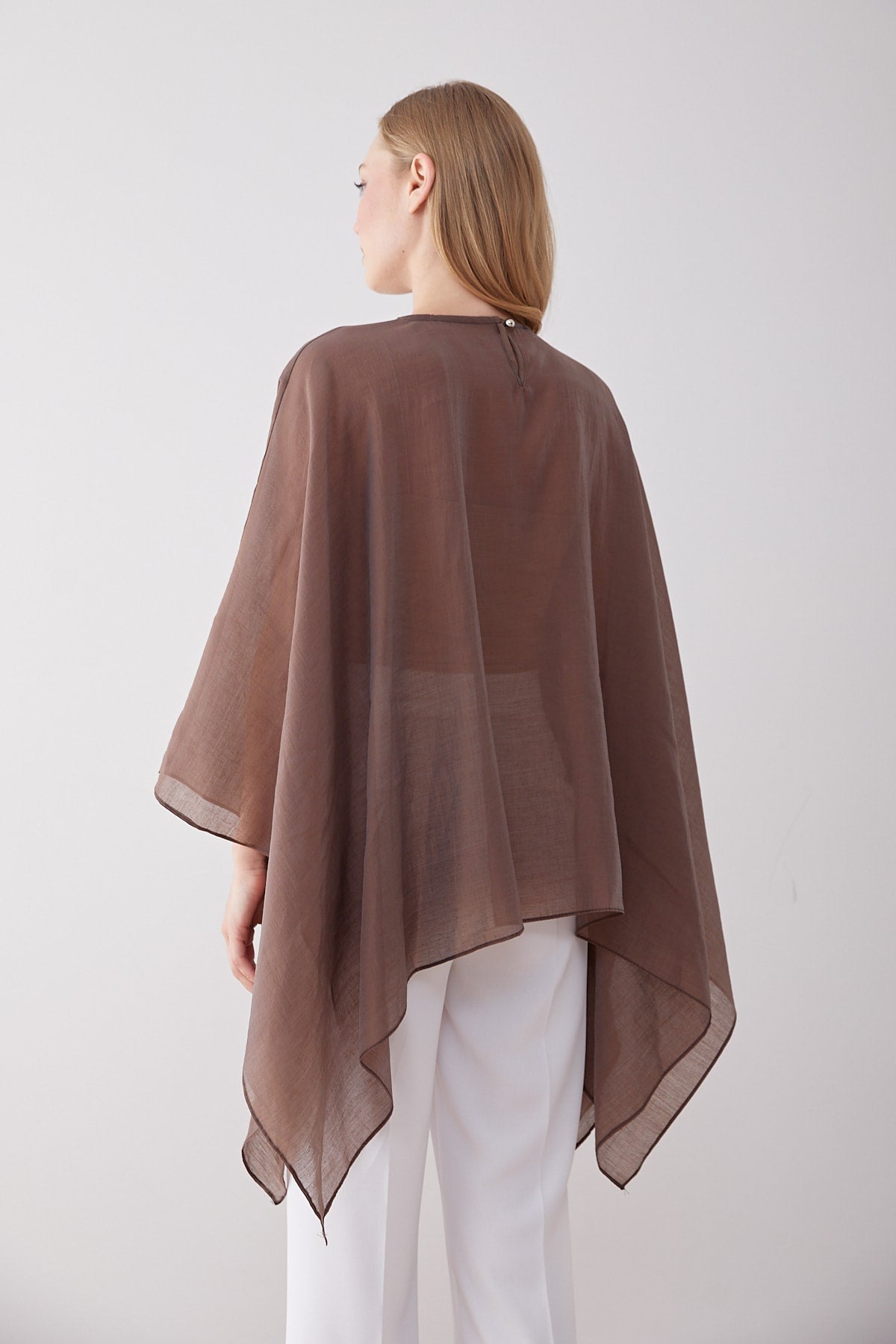 Tül Pelerin Tunik 32-2917