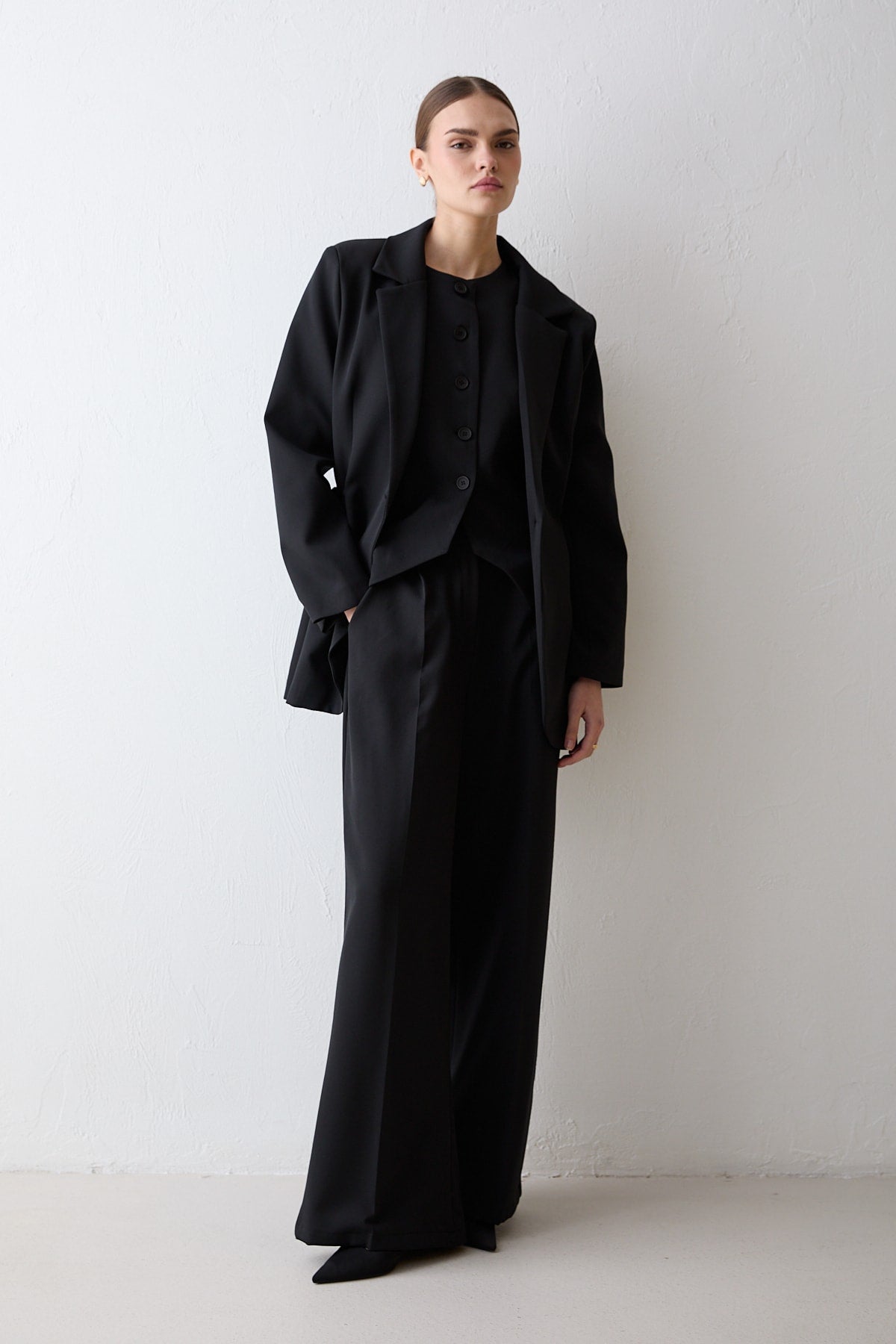 Yelek Ceket Üçlü Takım 32-2664
