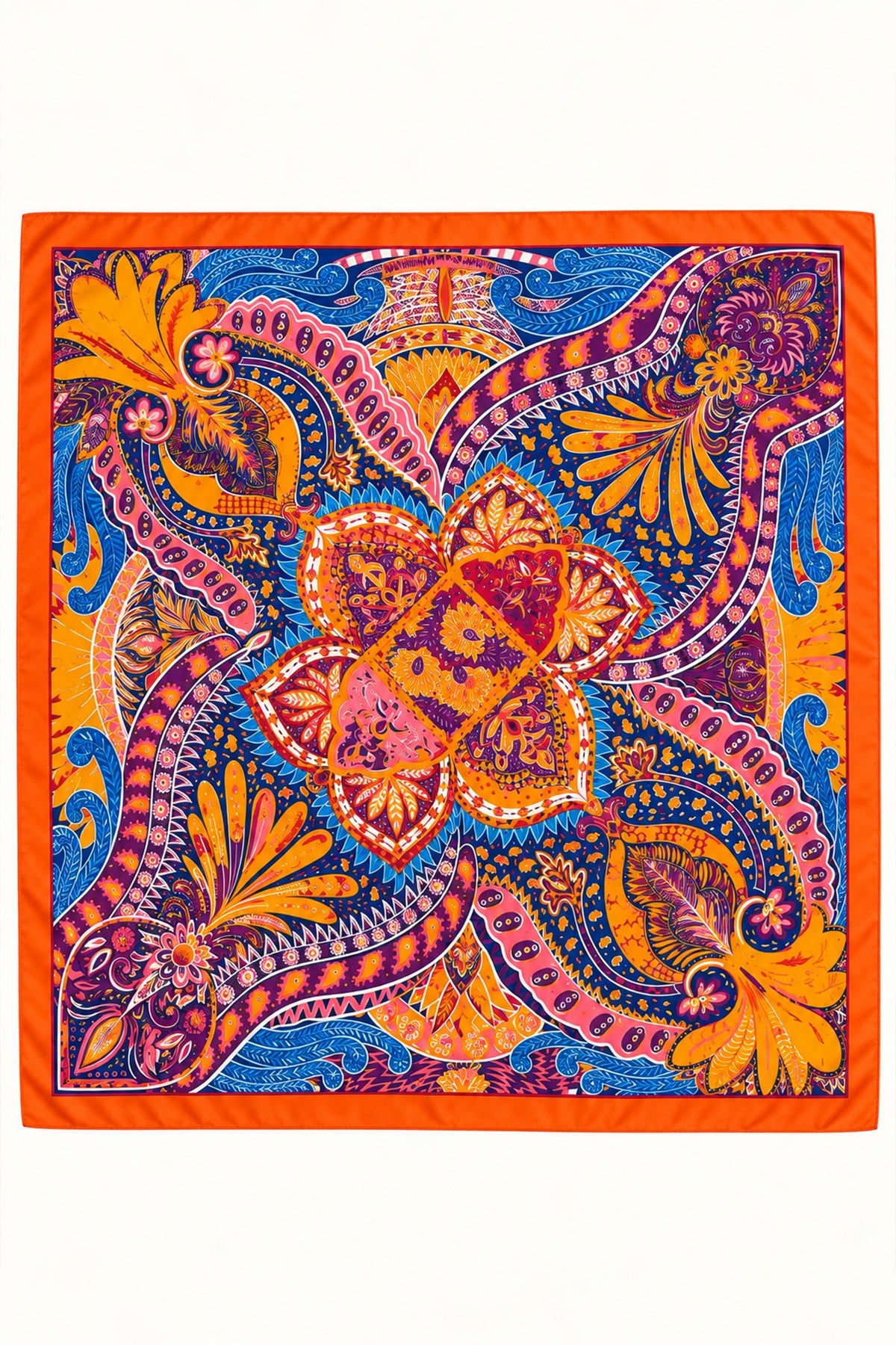 Desenli Omuz Şalı 75-0002