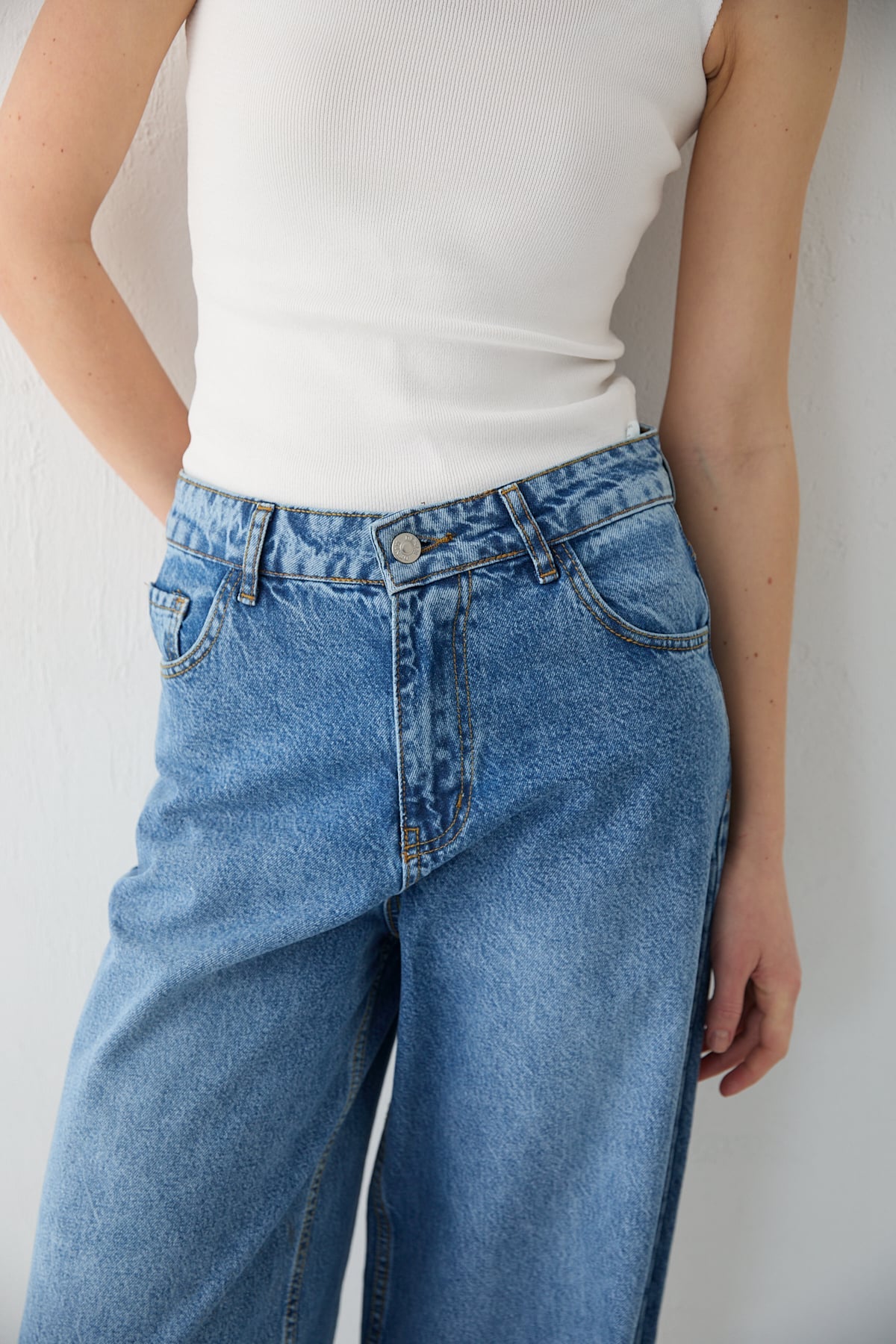 Bol Paça Denim Pantolon 32-8005