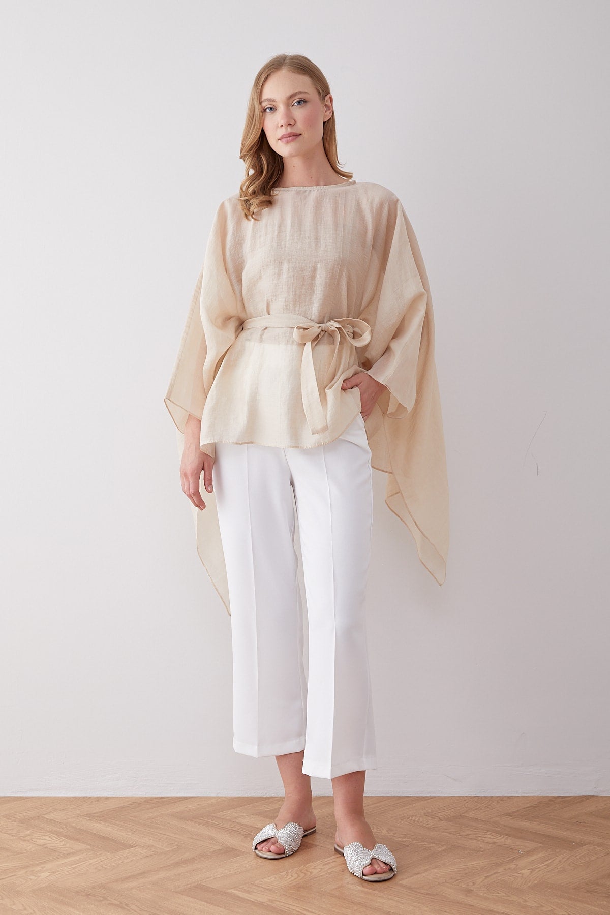Tül Pelerin Tunik 32-2917