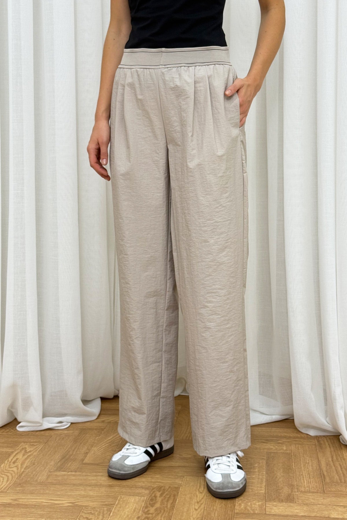 Lastik Detaylı Pantolon 32-2736-1