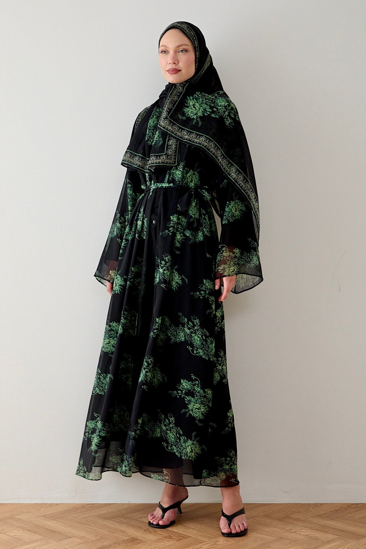 Abaya Şal Takım 12-39101