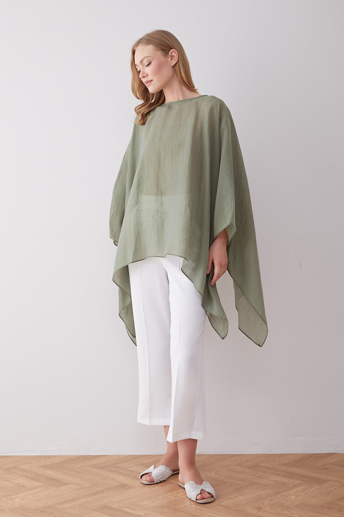 Tül Pelerin Tunik 32-2917