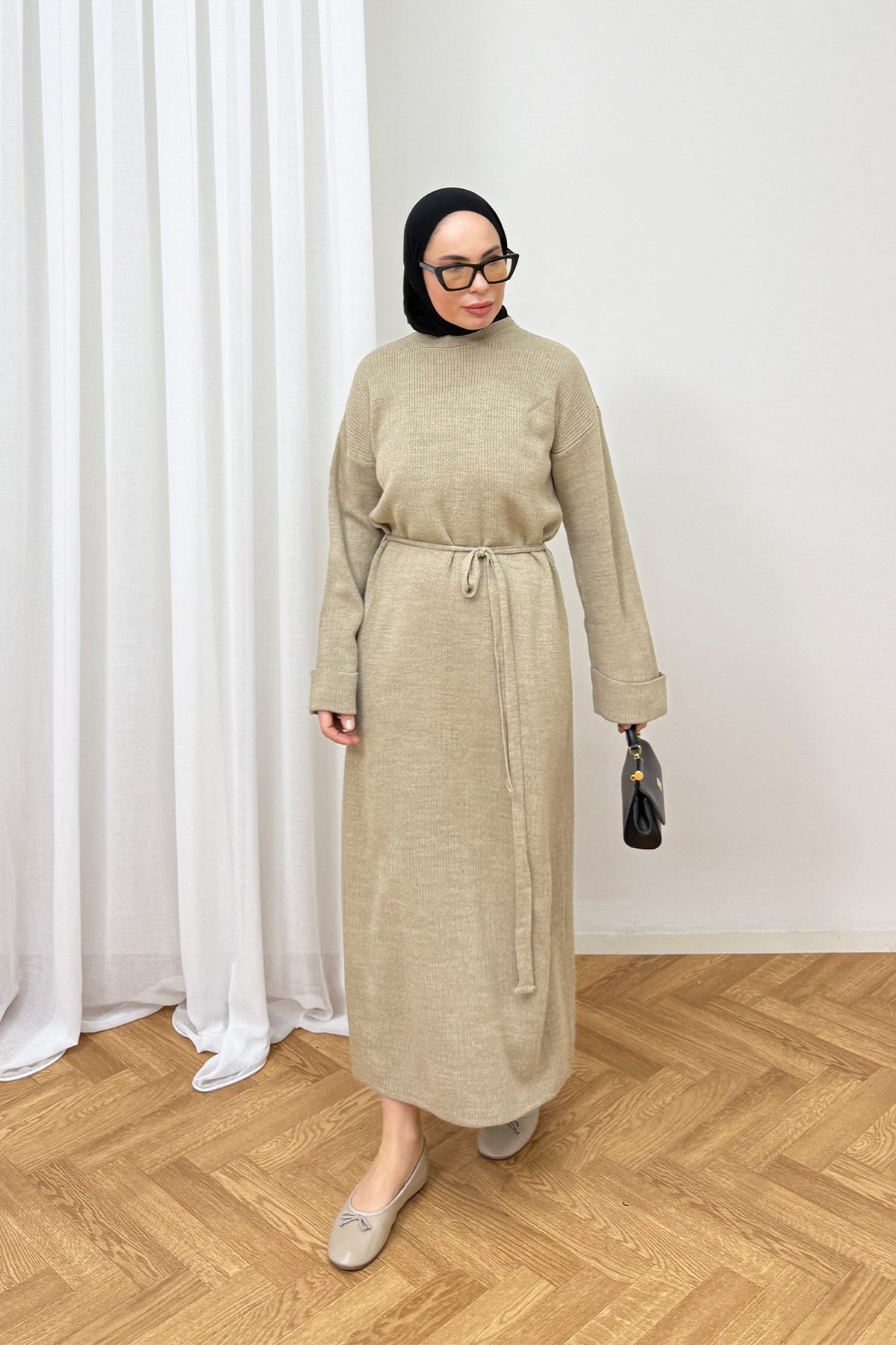 Triko Elbise 80-8419