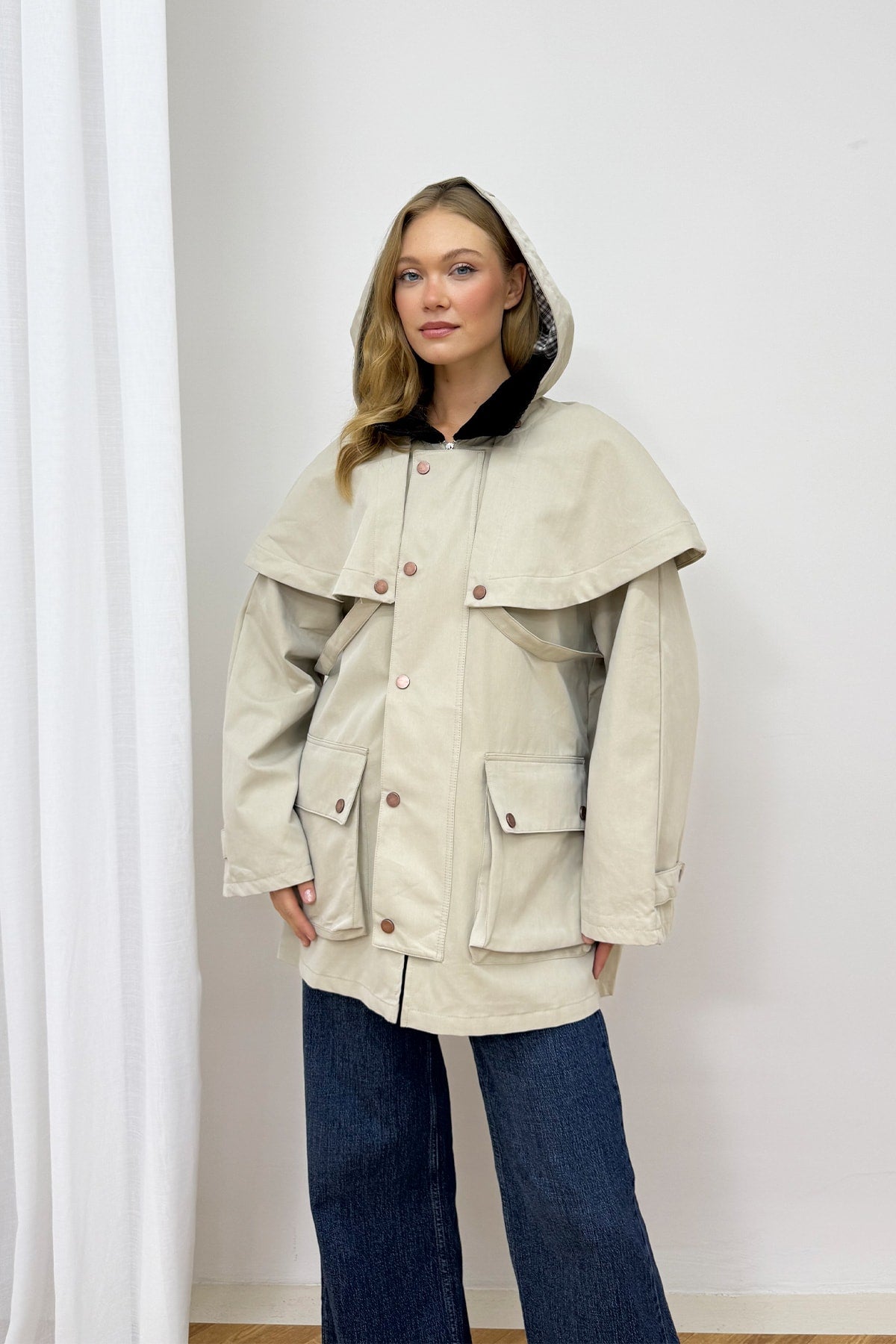 Çıtçıtlı Parka 86-0630