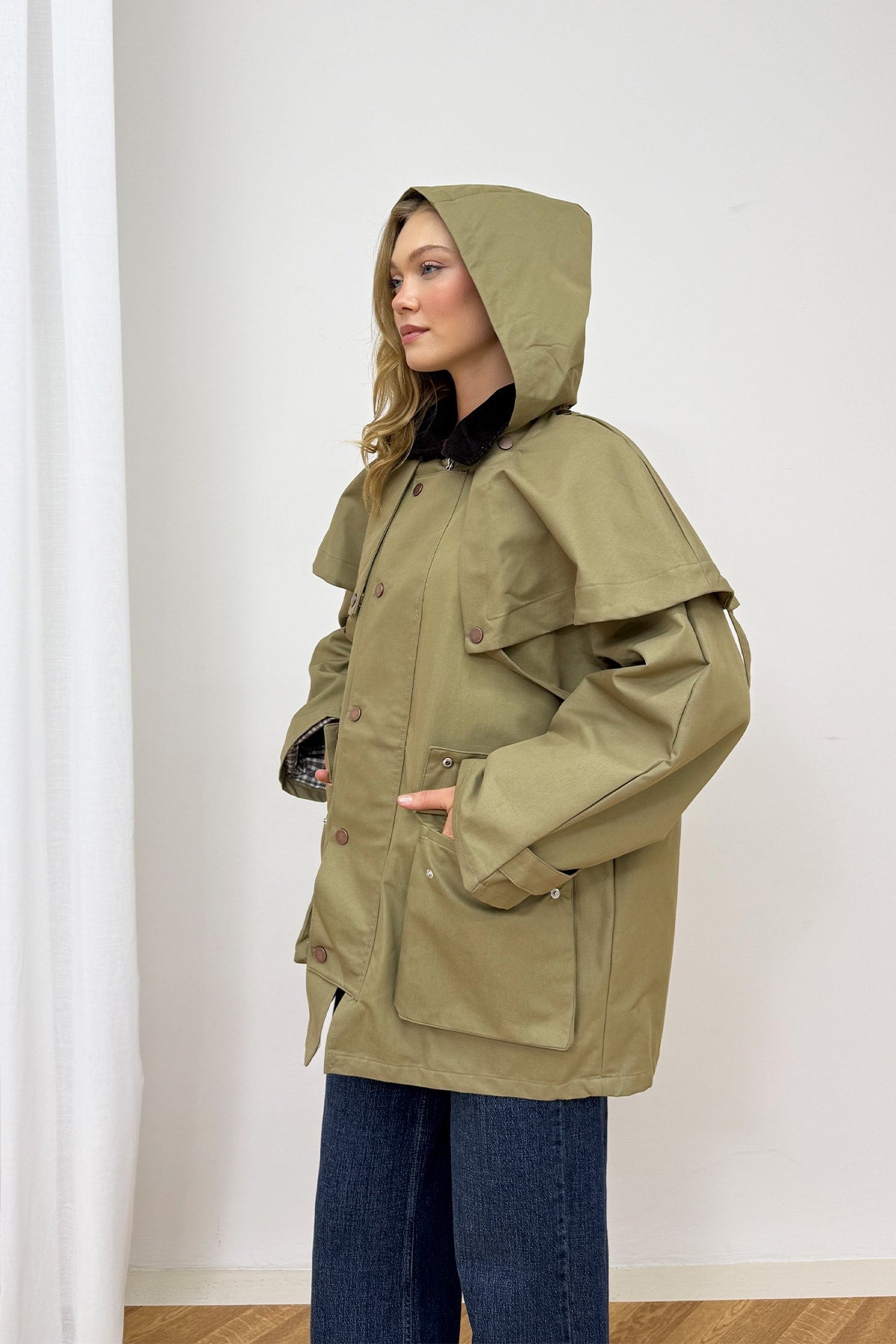 Çıtçıtlı Parka 86-0630