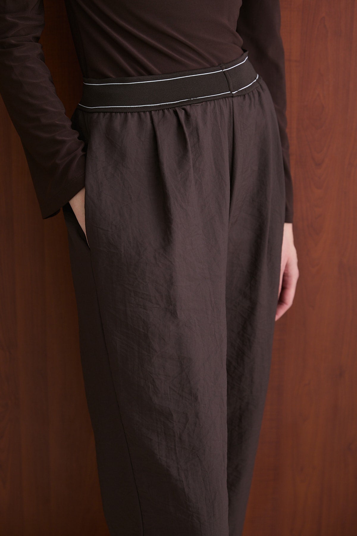 Lastik Detaylı Pantolon 32-2736