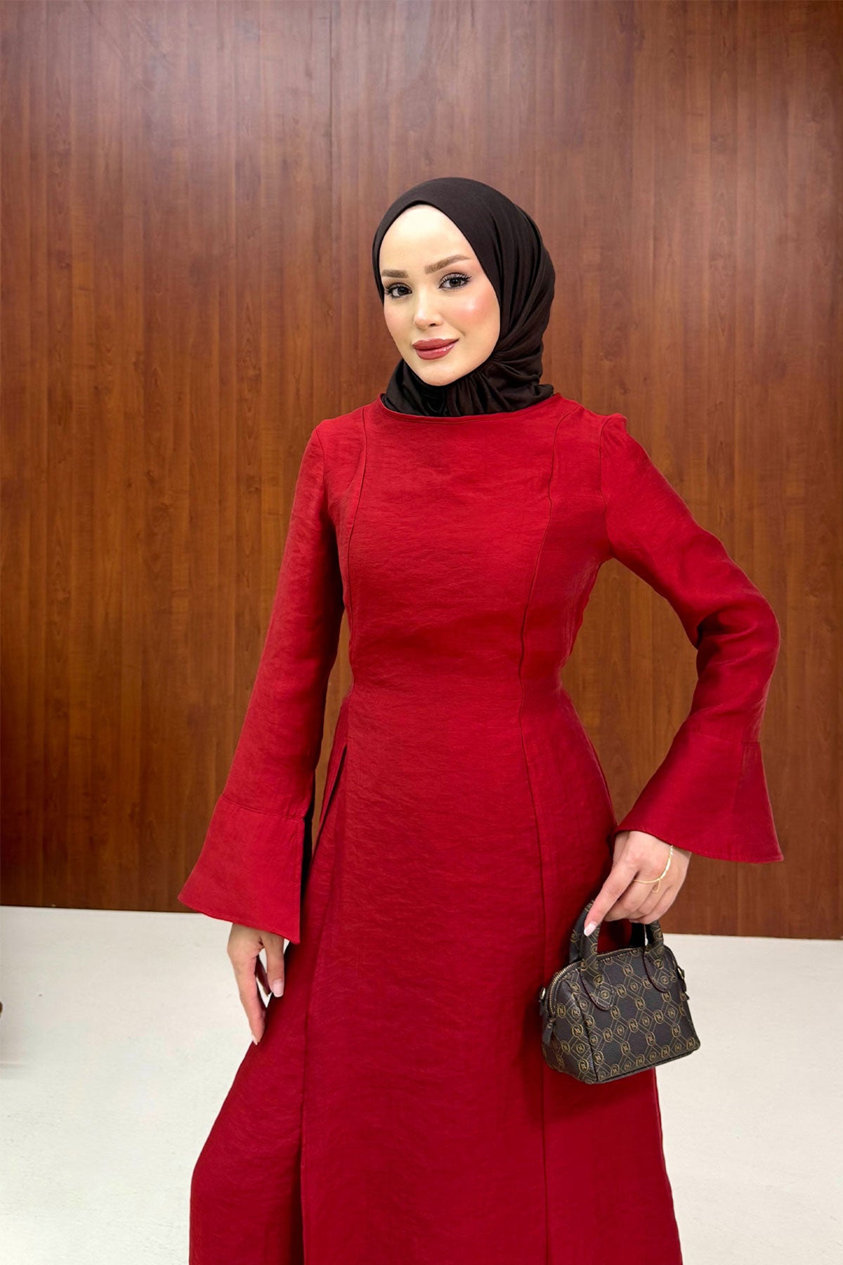 Yırtmaçlı Tunikli Takım 84-6095