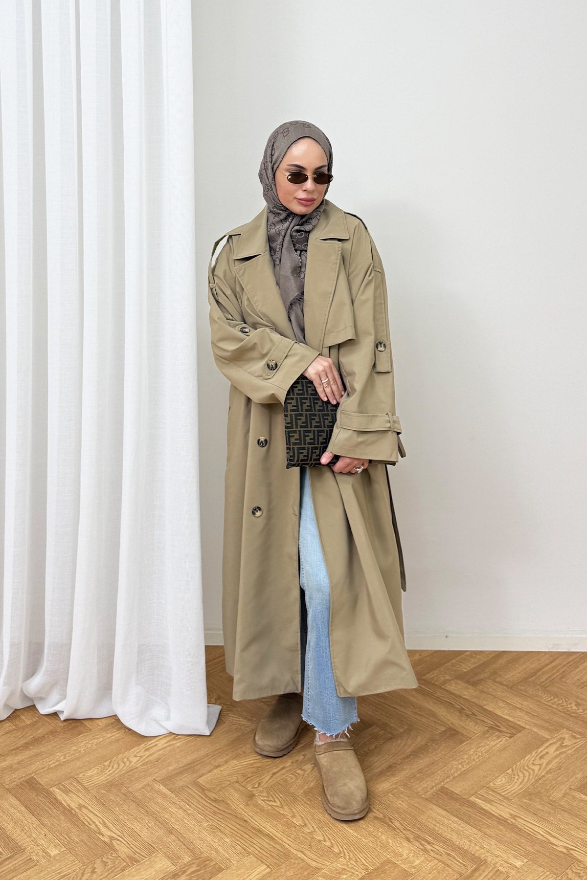Uzun Oversize Trench 90-3009