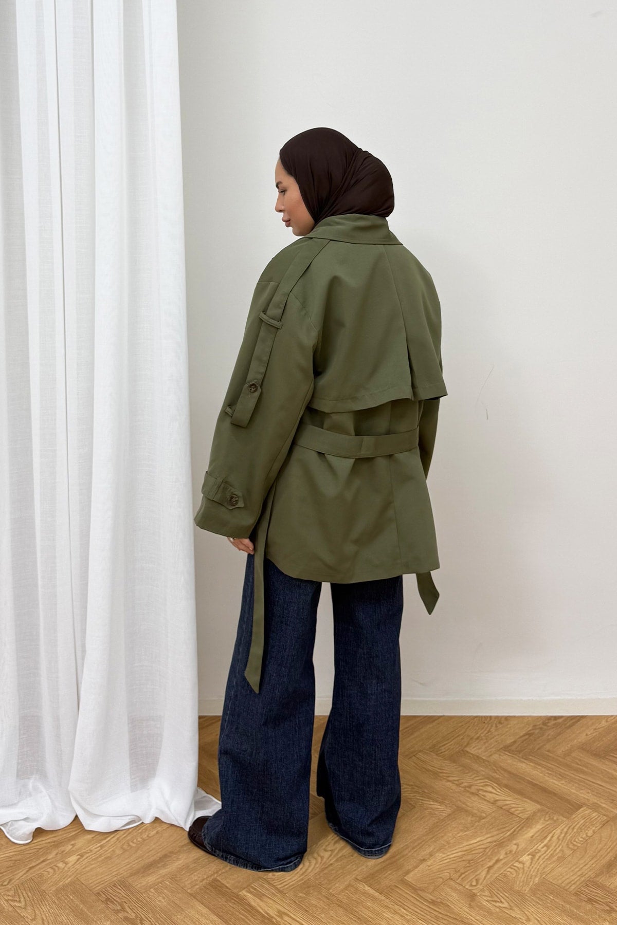 Kısa Oversize Trench 12-70164-1