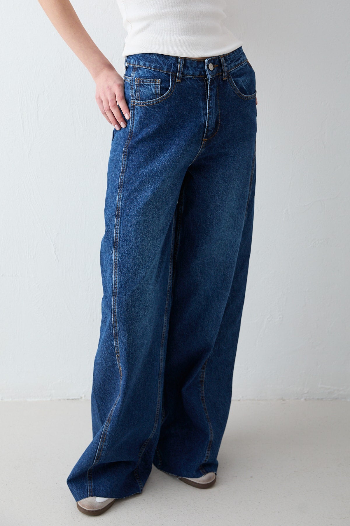 Bol Paça Denim Pantolon 32-8003