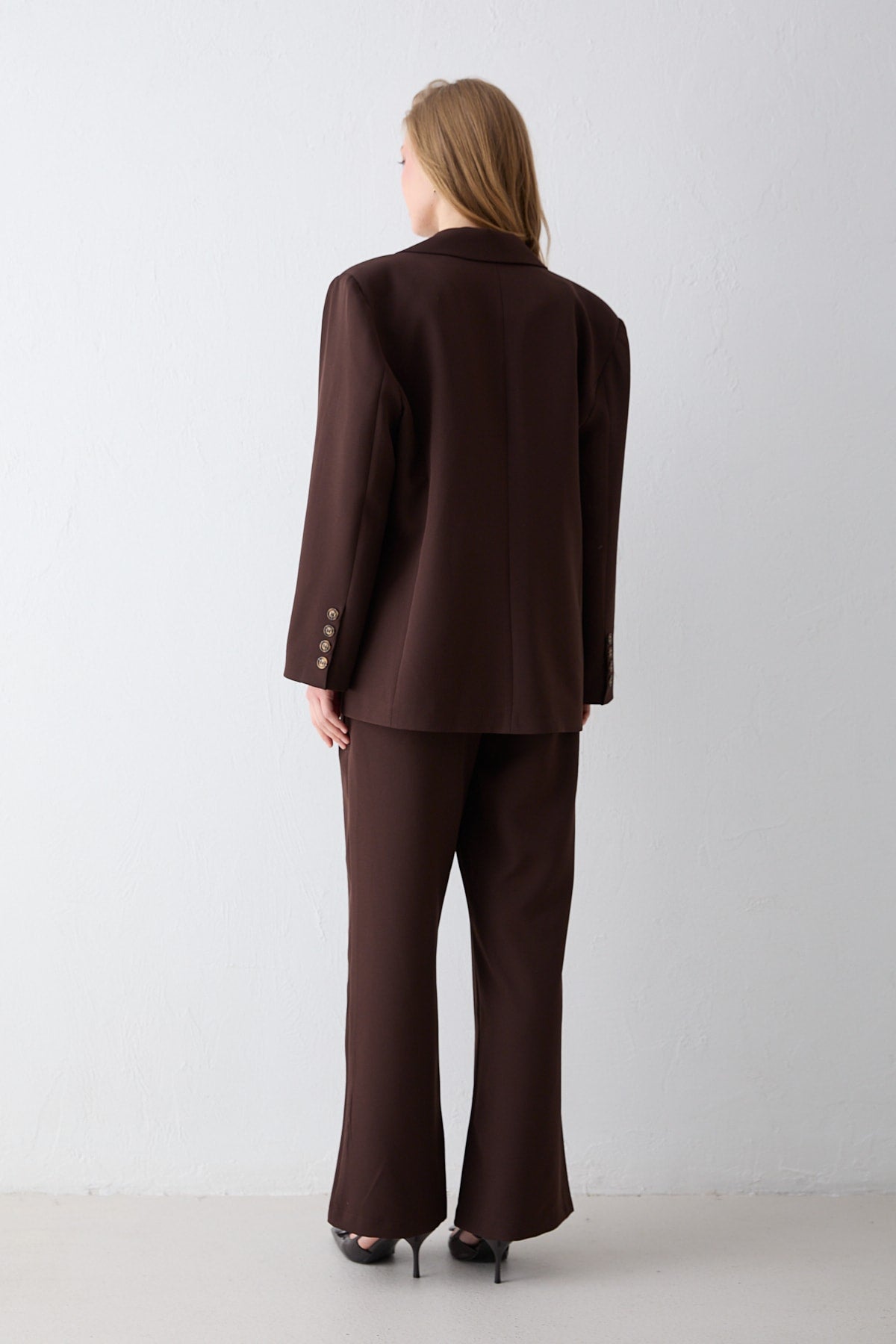 Oversize Ceketli Takım 32-2734
