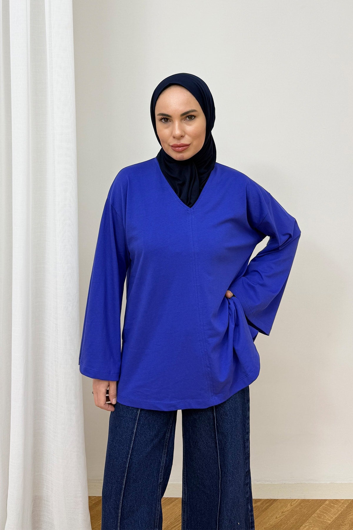 Basic İki İplik Tunik 79-7037