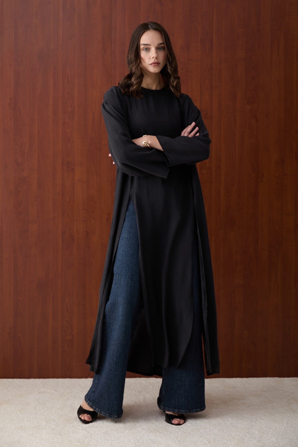 Yırtmaçlı Modal Tunik 32-2880