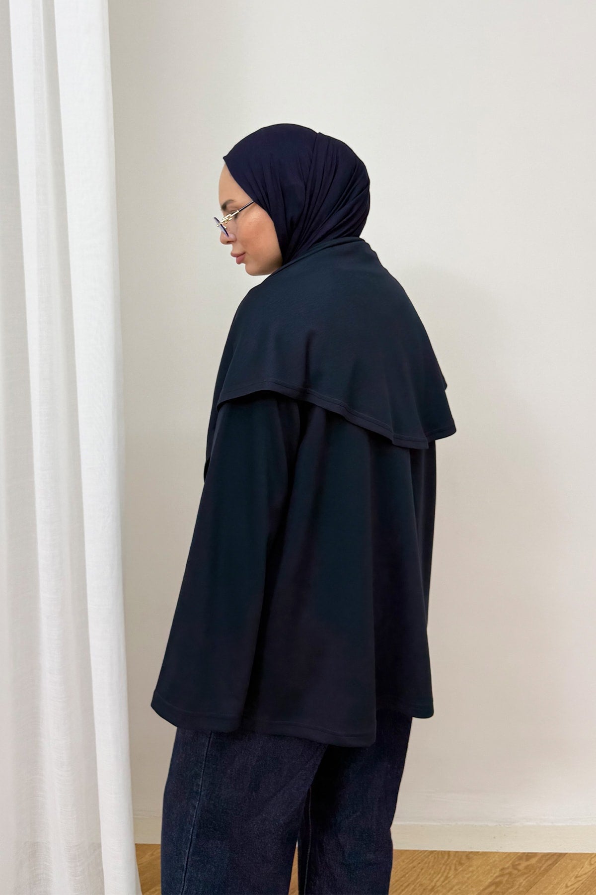 Şal Detaylı Tunik 3-4585