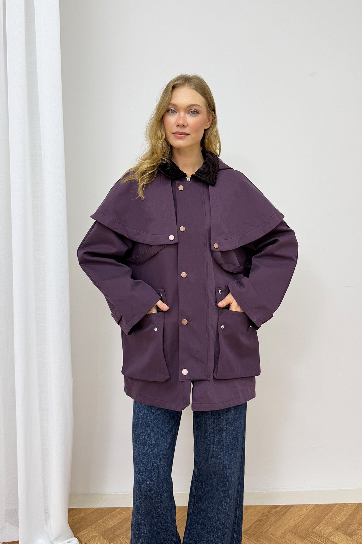 Çıtçıtlı Parka 86-0630