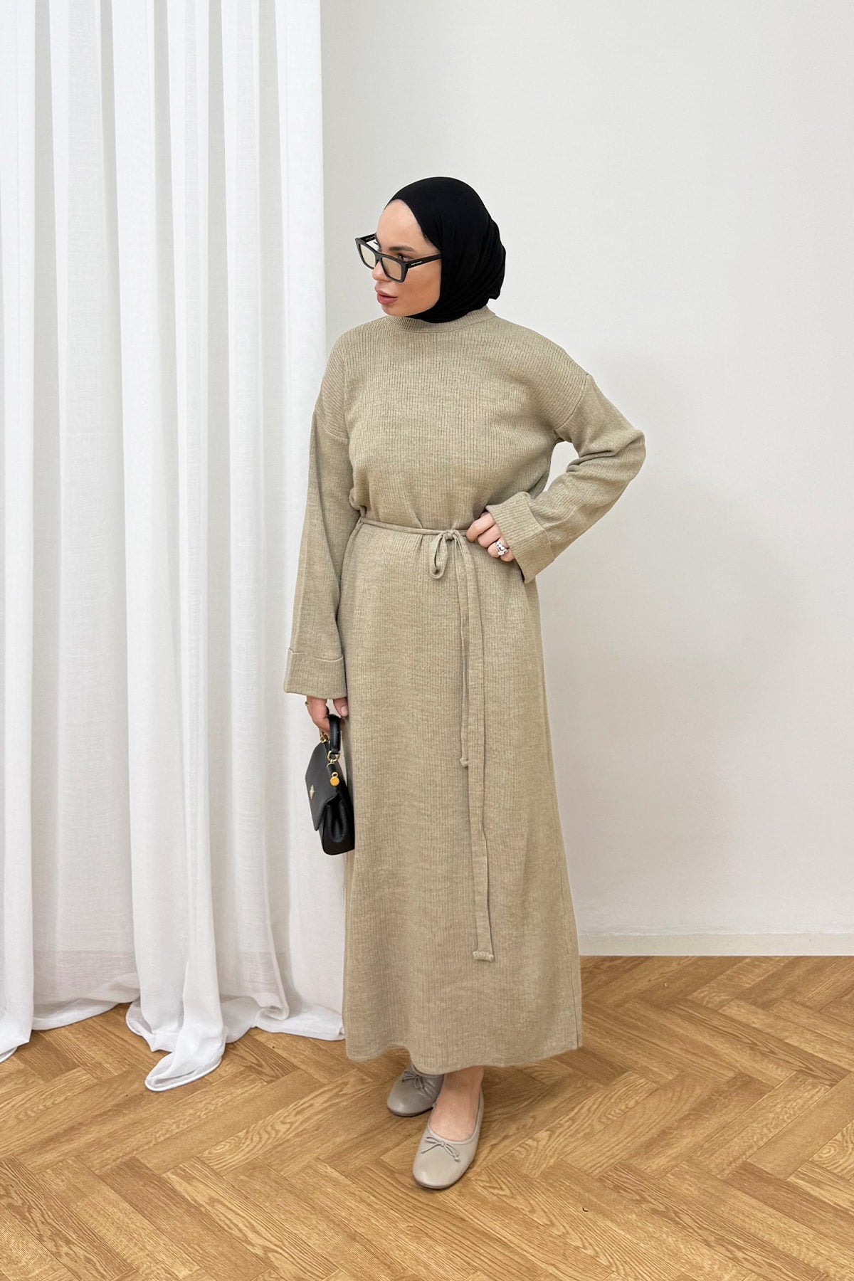 Triko Elbise 80-8419