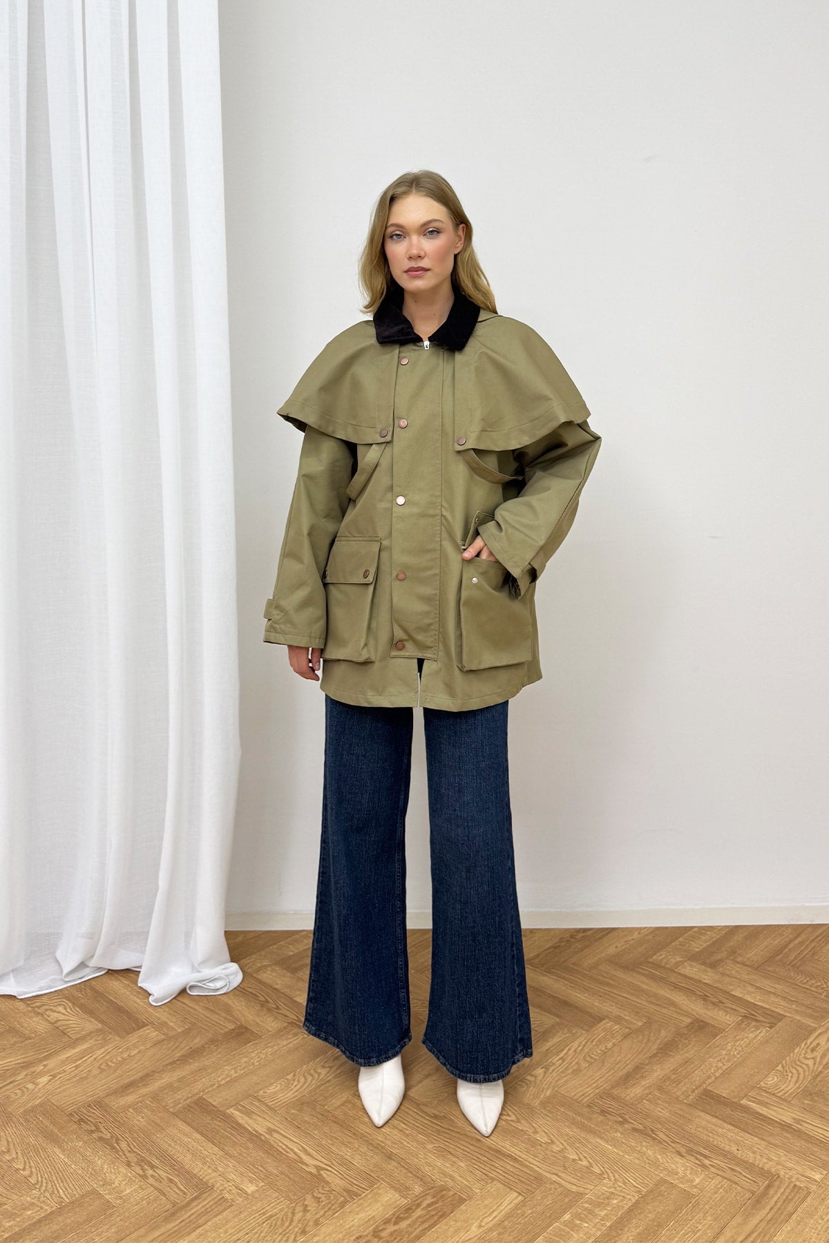 Çıtçıtlı Parka 86-0630