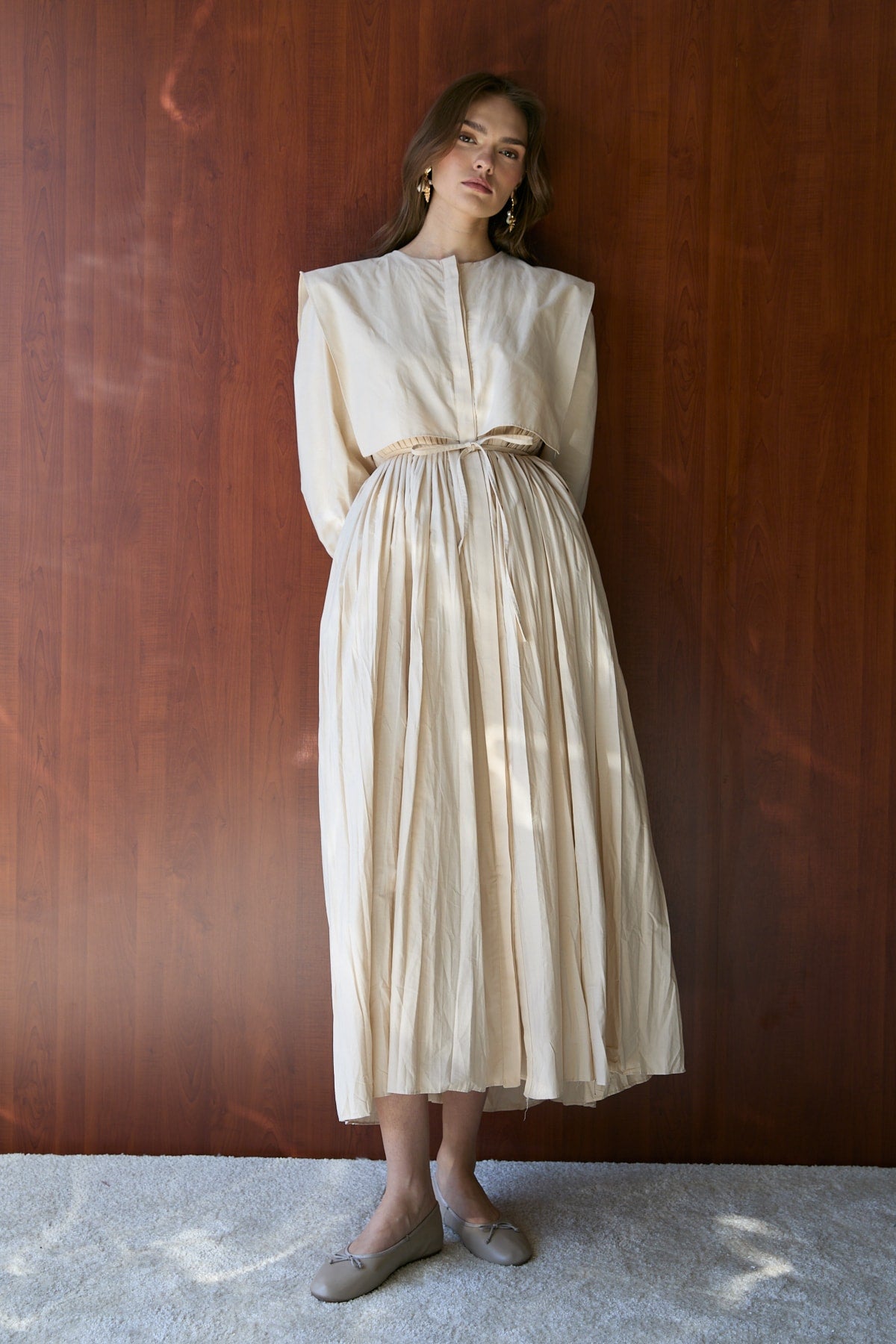 Poplin Elbise 32-2621