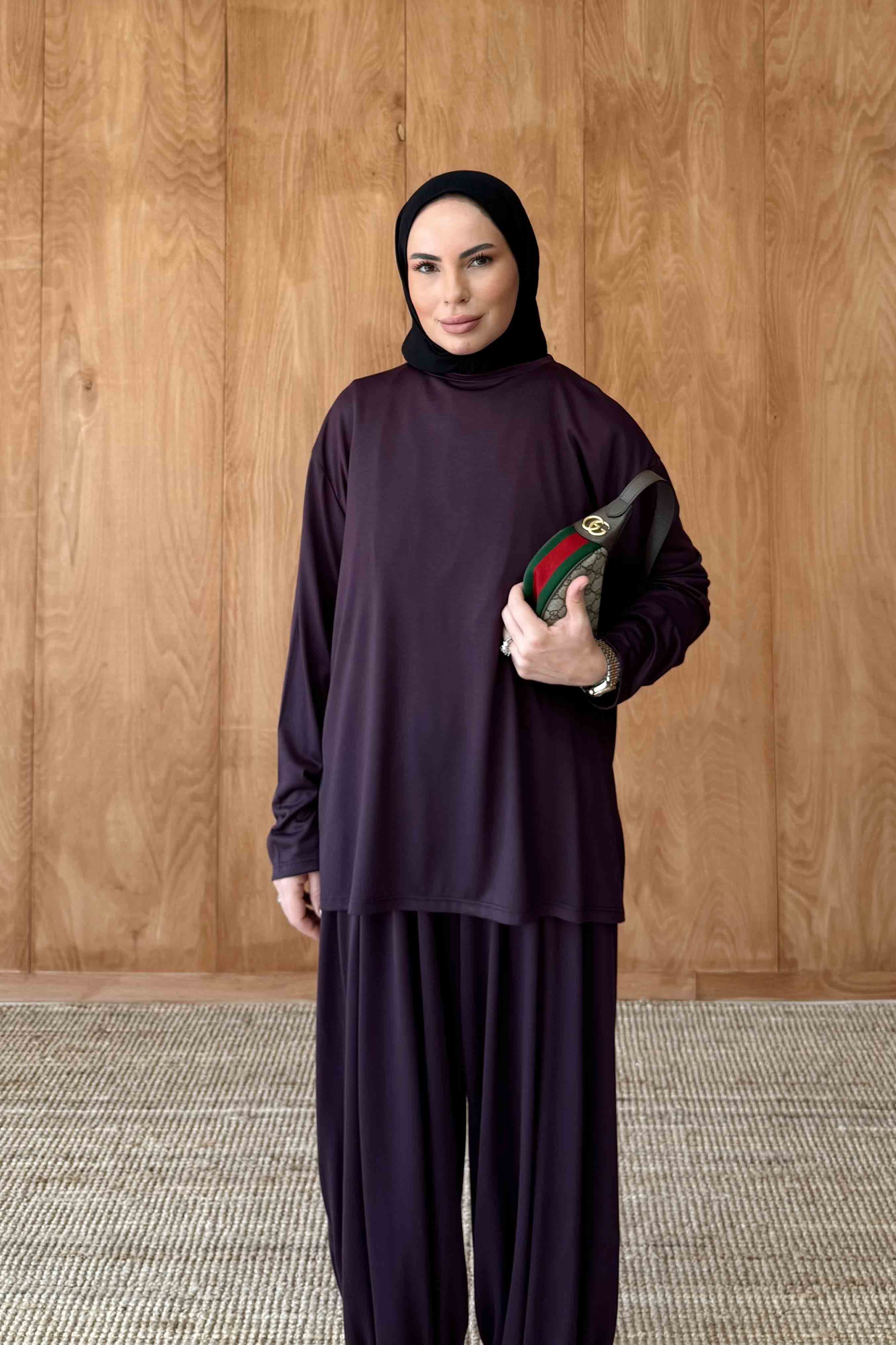 Paçası Lastikli Basic Takım 68-6405