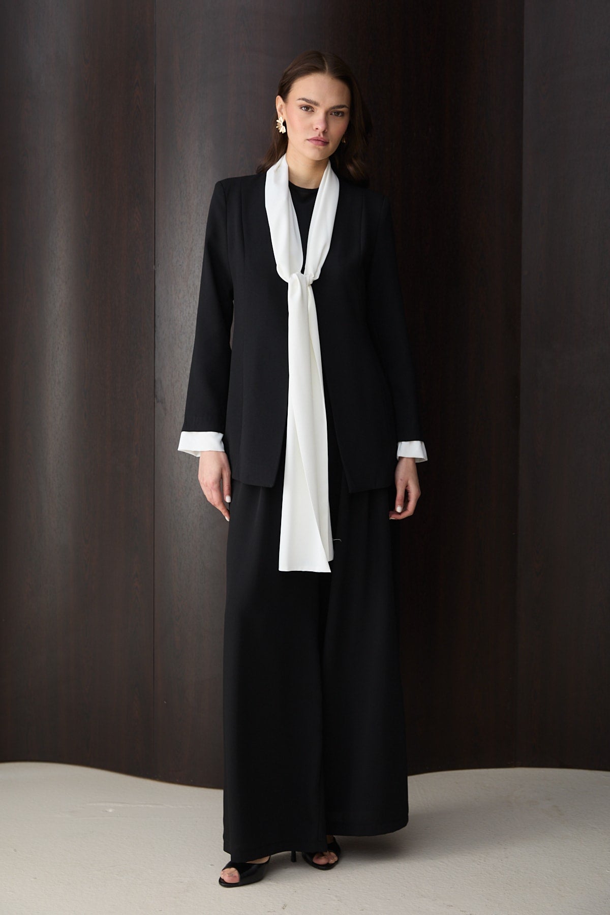 Fularlı Ceket 32-2810