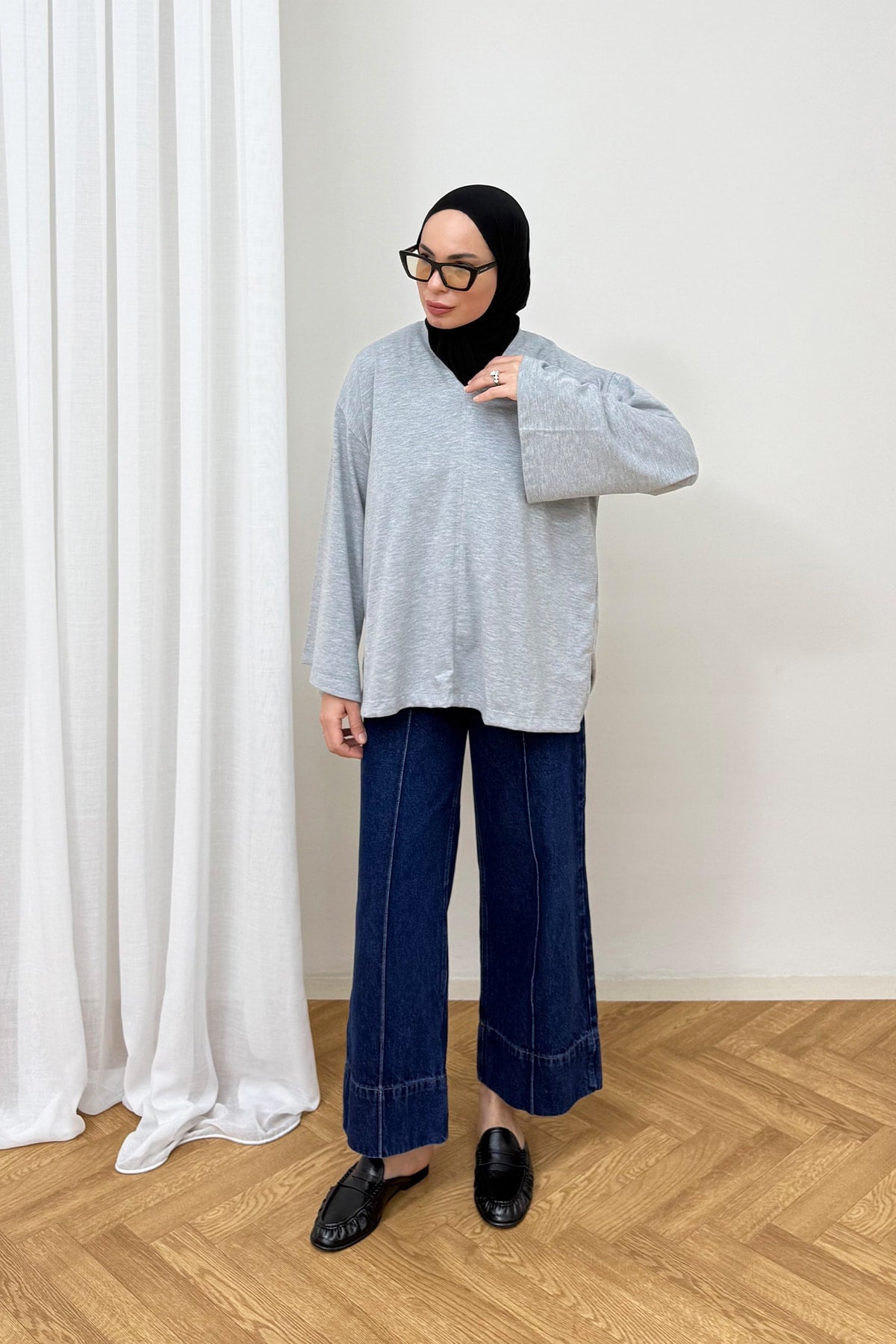 Basic İki İplik Tunik 79-7037