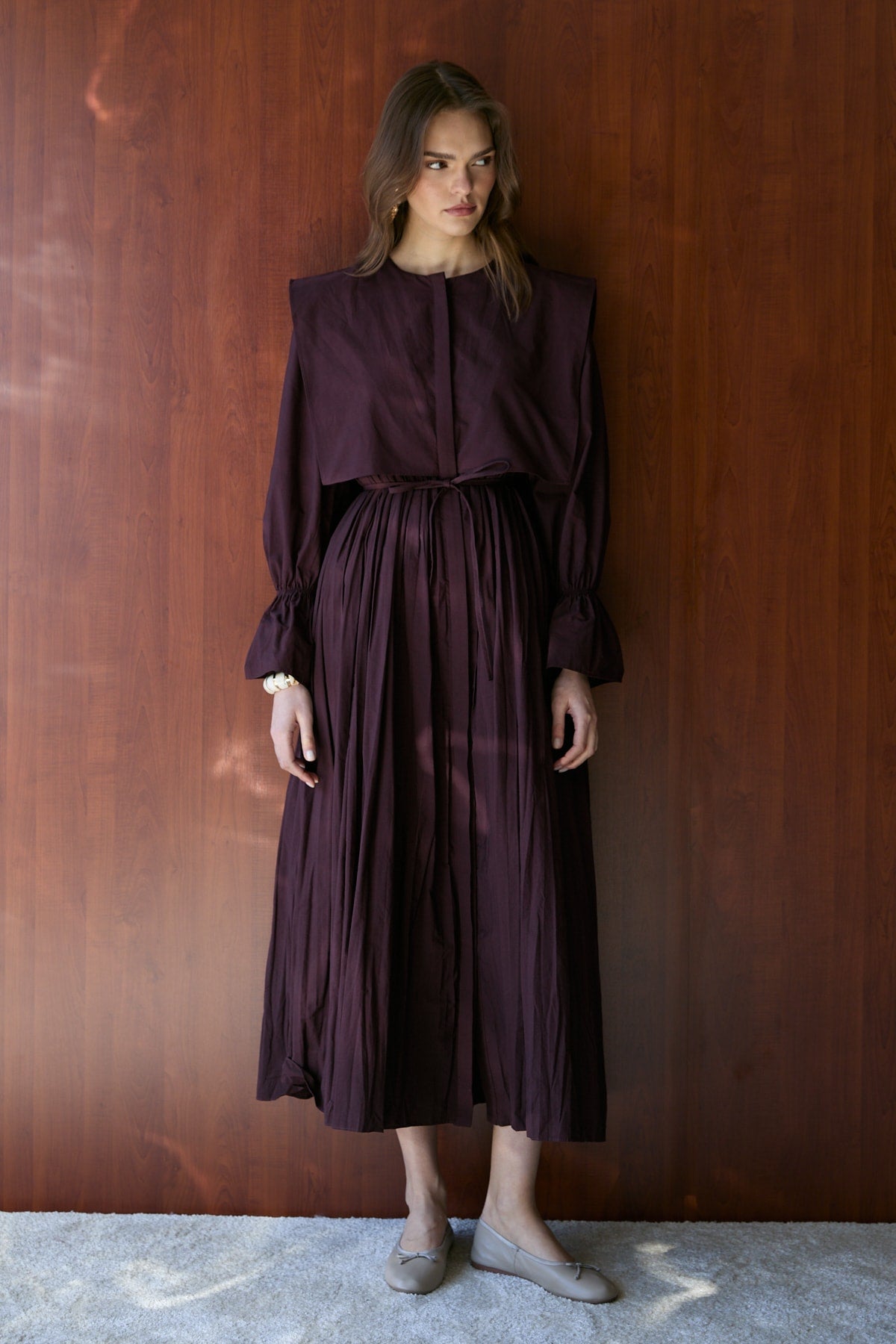 Poplin Elbise 32-2621