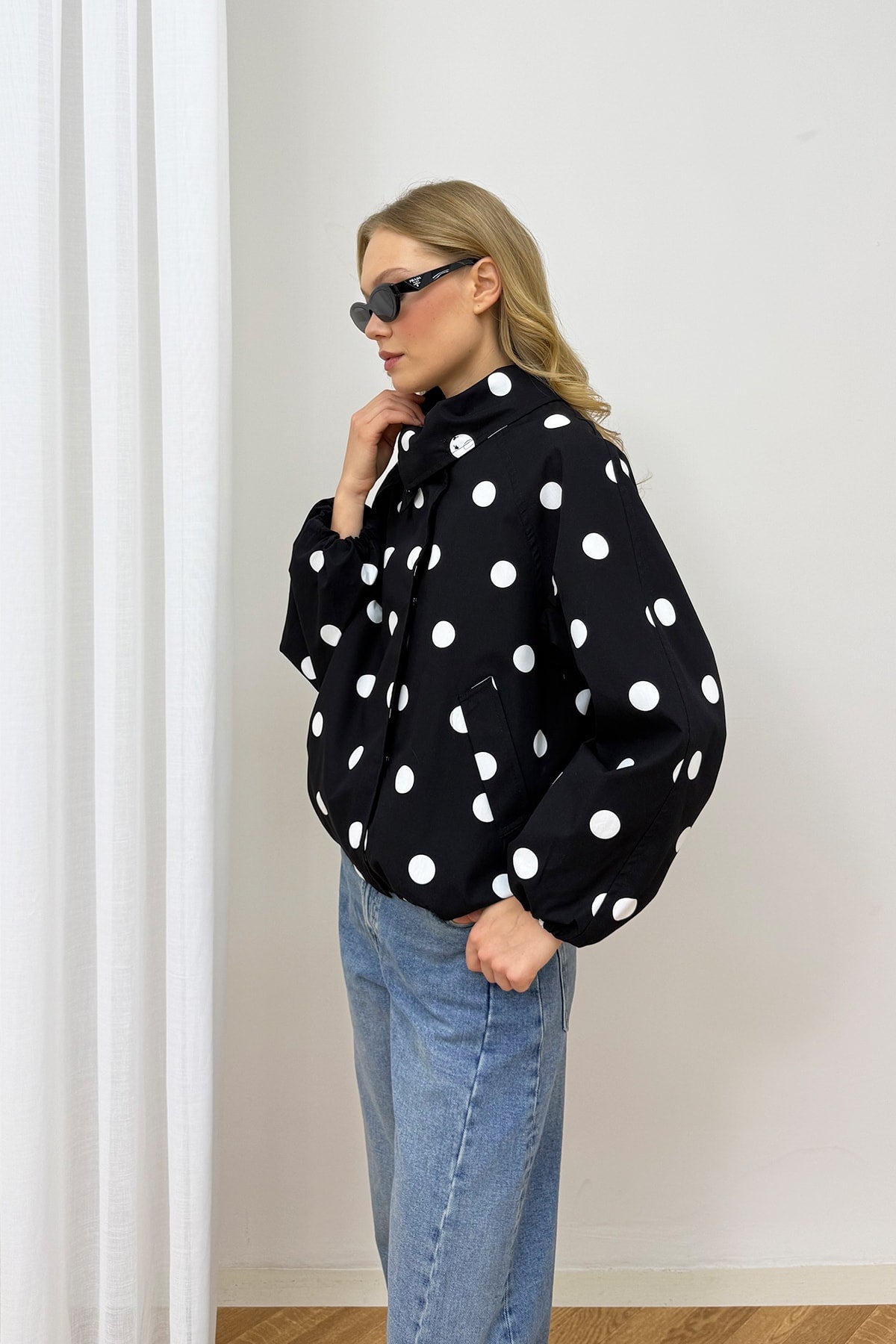 Puantiye Bomber Ceket 12-70208