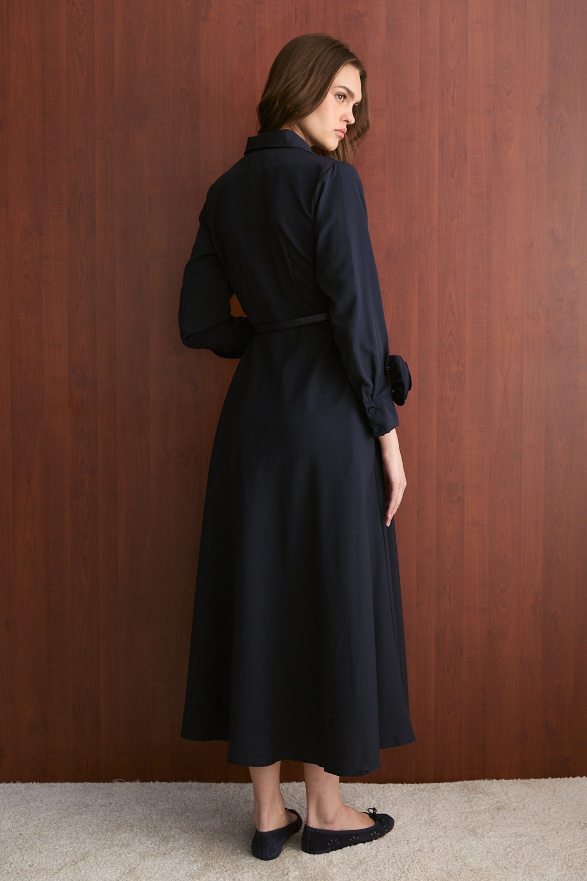Poplin Elbise 32-2739