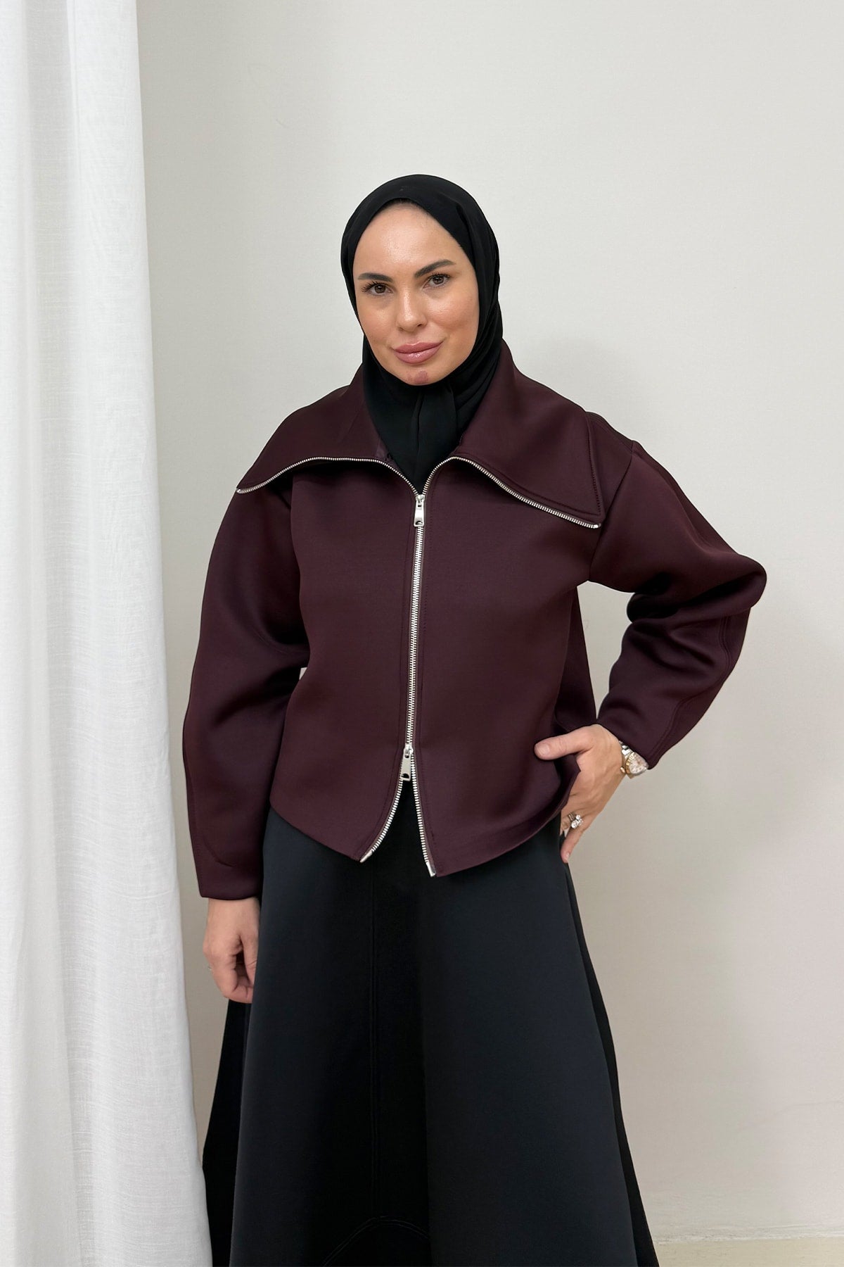 Scuba Puf Fermuarlı Ceket 3-4060